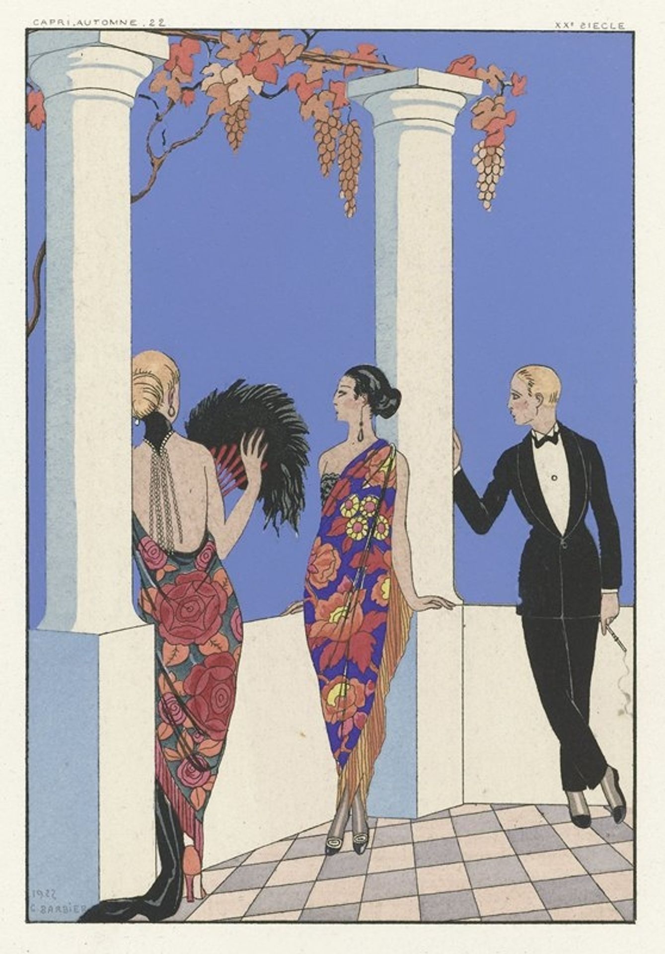Joie de vivre; Falbalas et Fanfreluches. by George Barbier