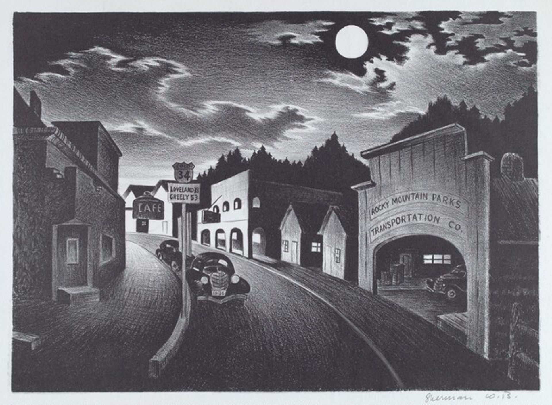Untitled [Moonlight Play] by James Russell Sherman