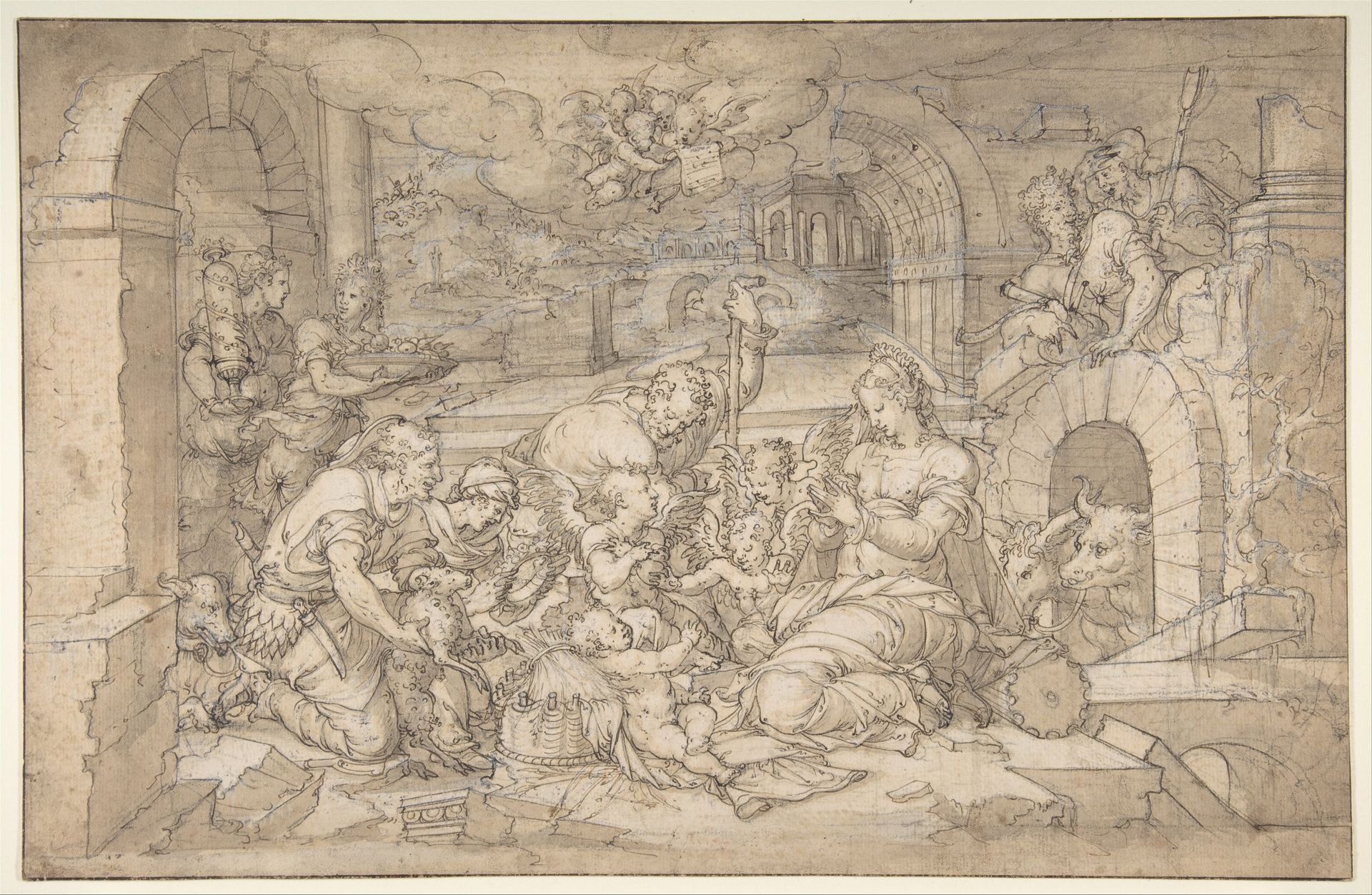 The Adoration of the Shepherds by Jean Cousin the Younger