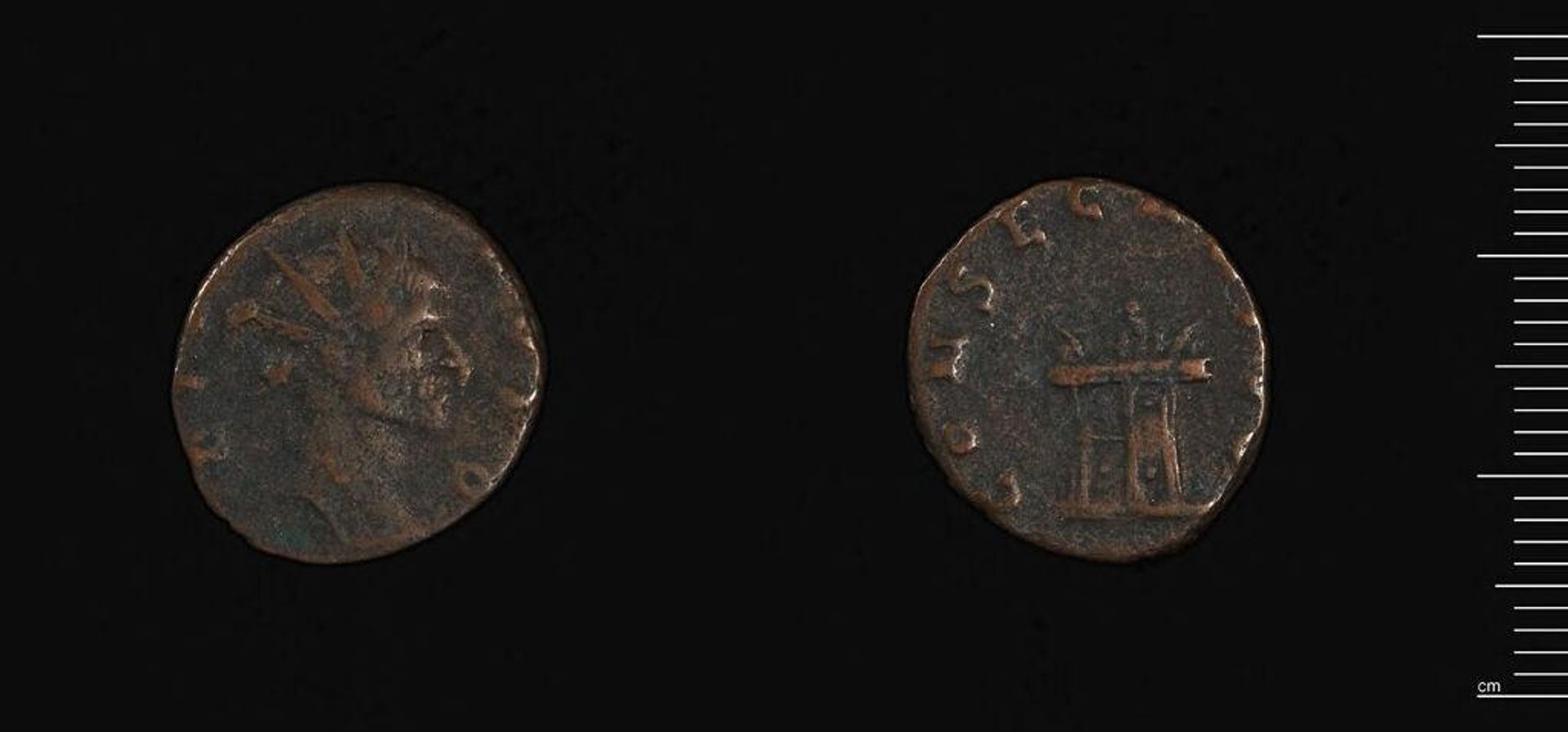 coin of Claudius II by Claudius II Gothicus