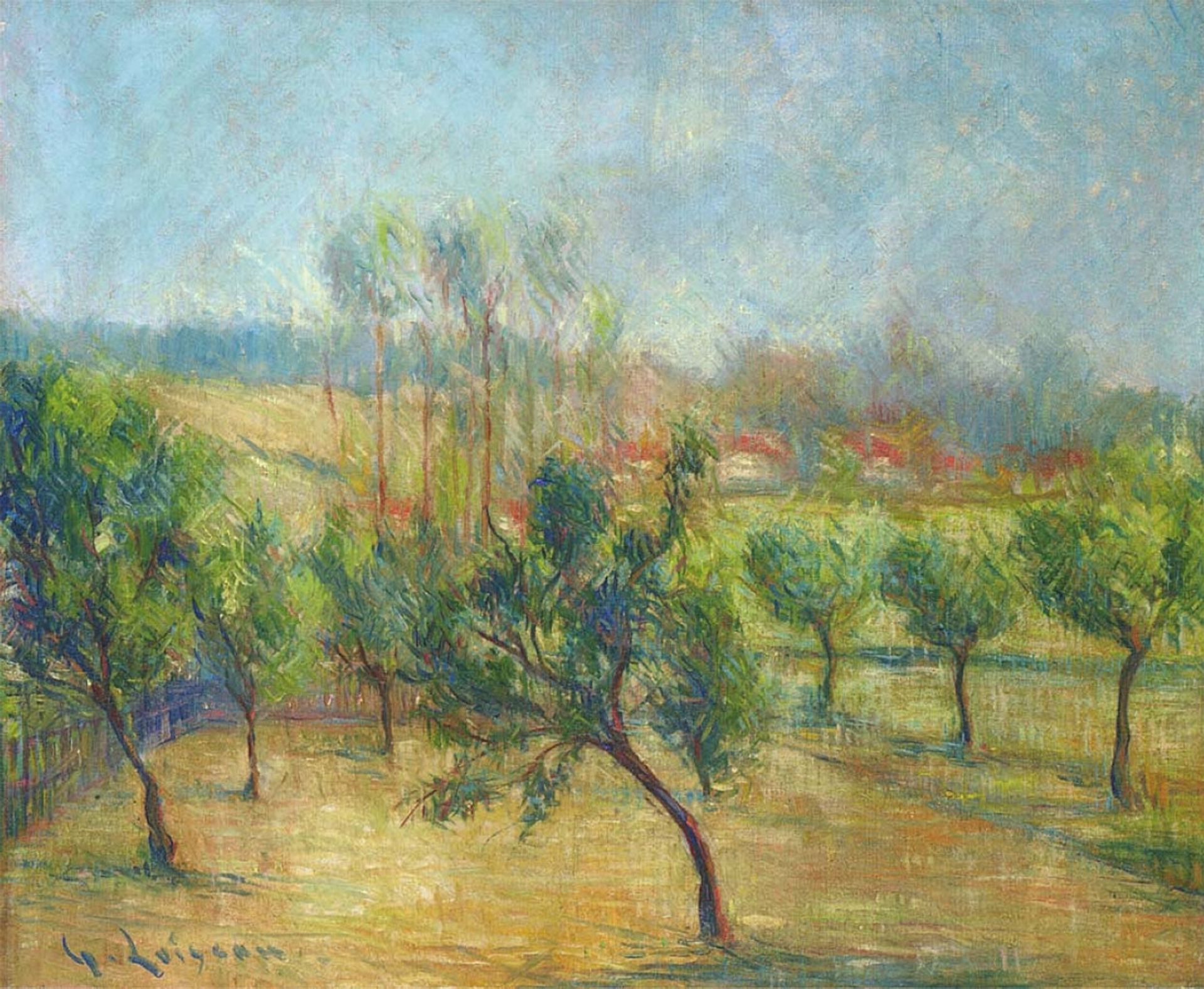 Trees by Gustave Loiseau