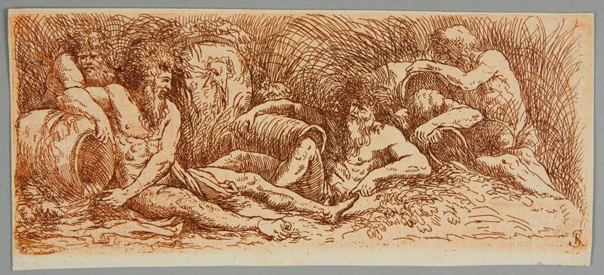 Five River Gods by Salvator Rosa