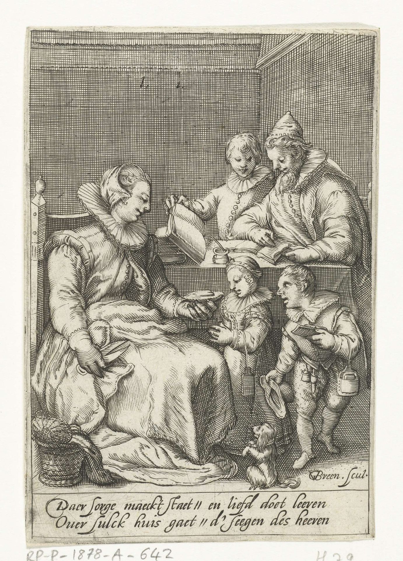 De ochtend (morgen) by Gillis van Breen