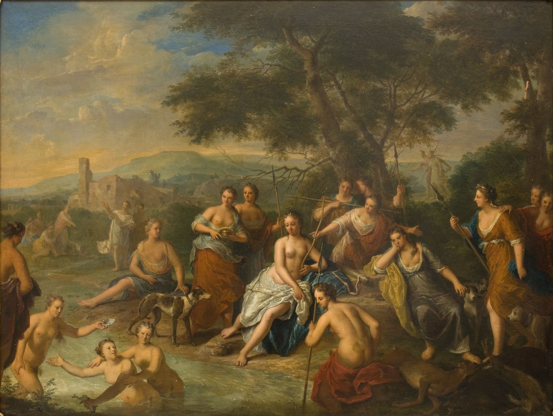 Diana and her Nymphs by Gerard Hoet