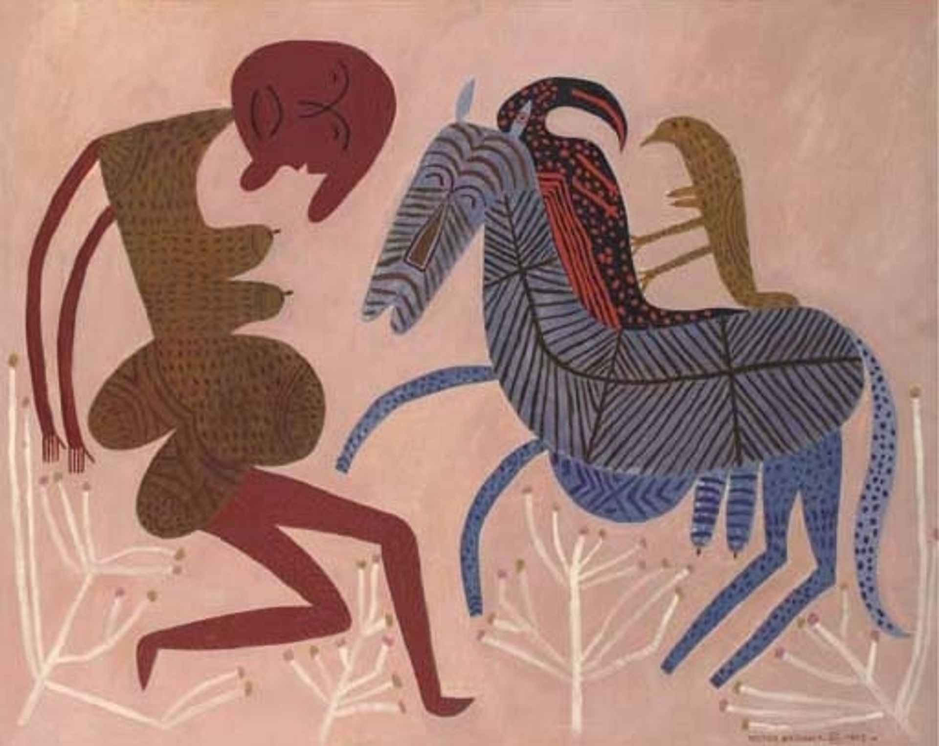 Mythologie des Arcanes by Victor Brauner