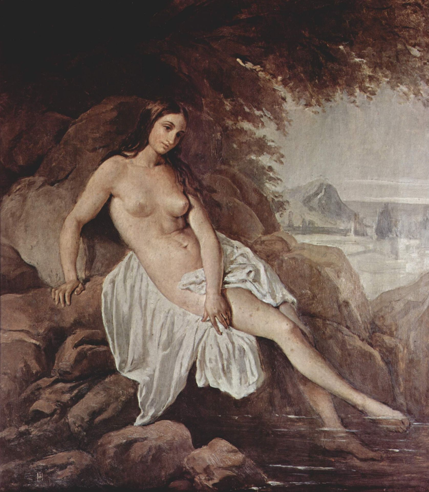 Badende by Francesco Hayez