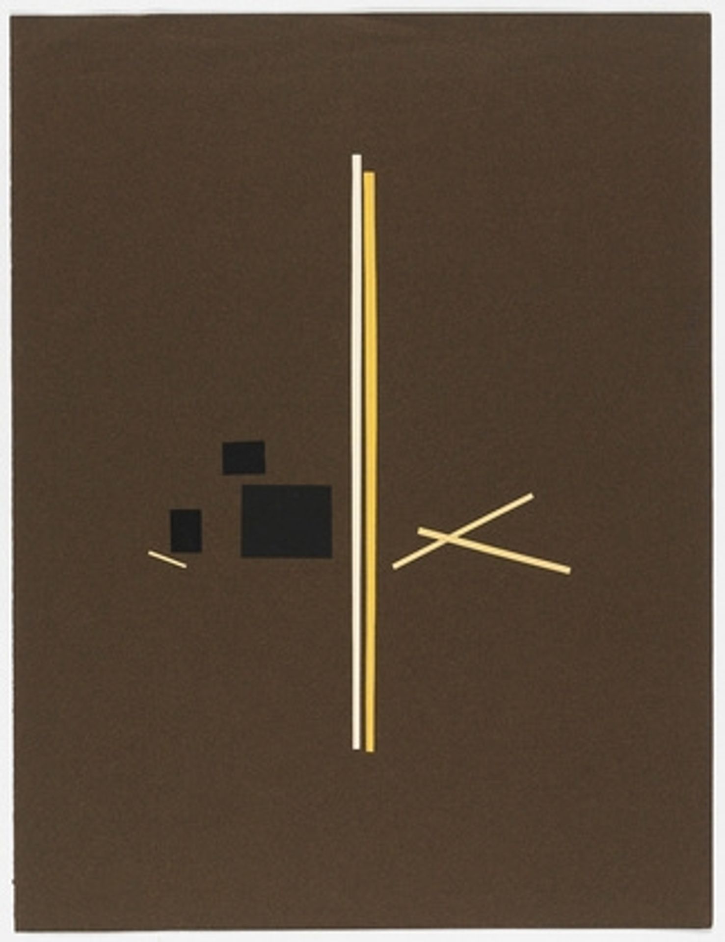 Untitled (Graphic Composition) by Bruno Munari