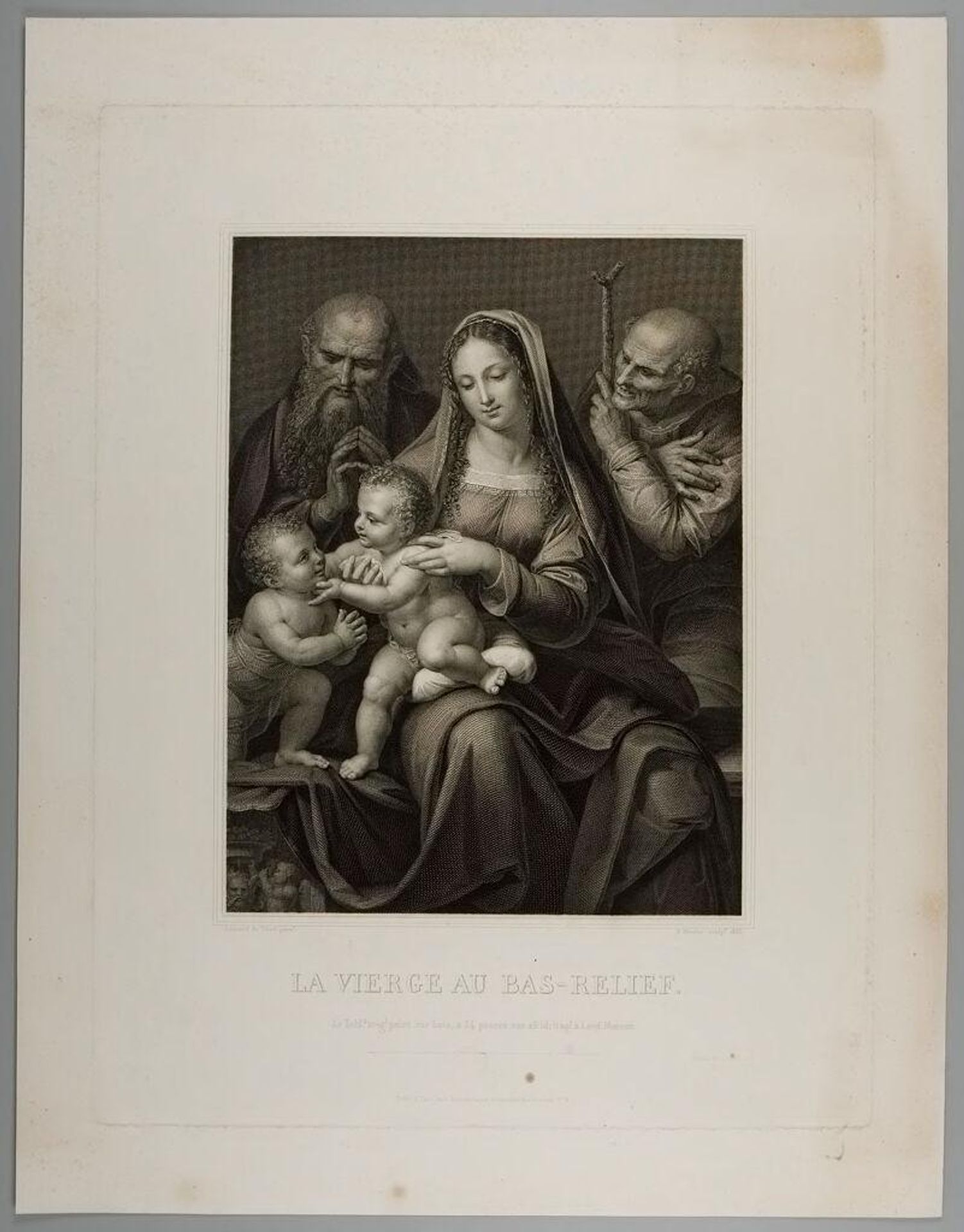 The Virgin in Bas-relief by FranÃ§ois Forster