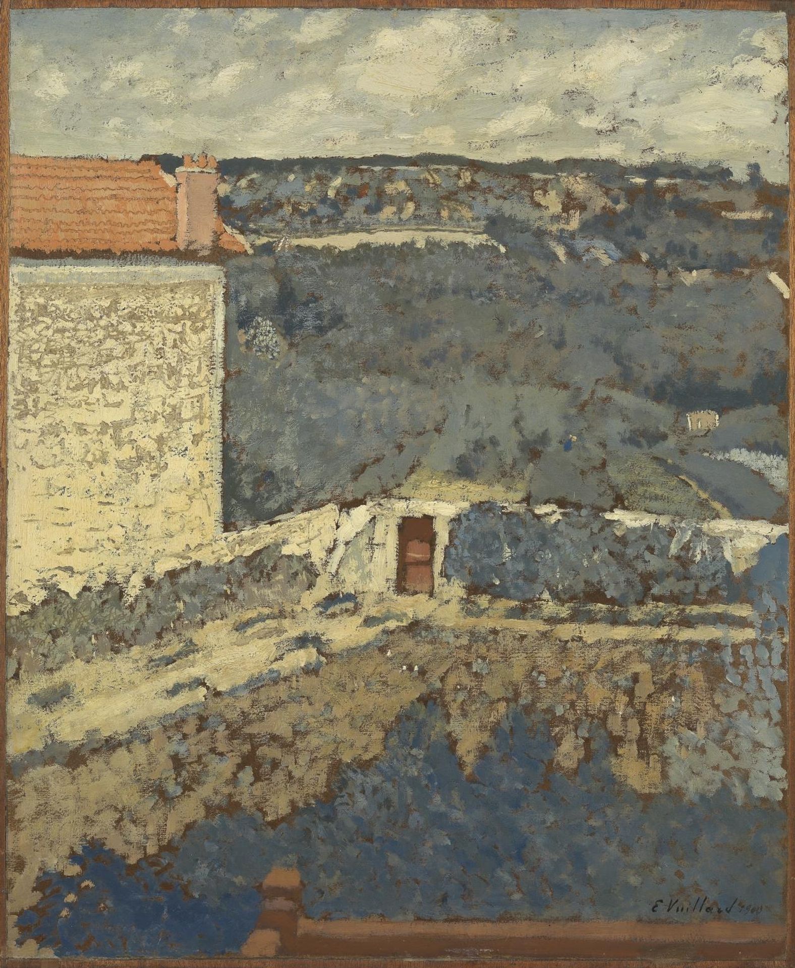 House on the Left by Édouard Vuillard