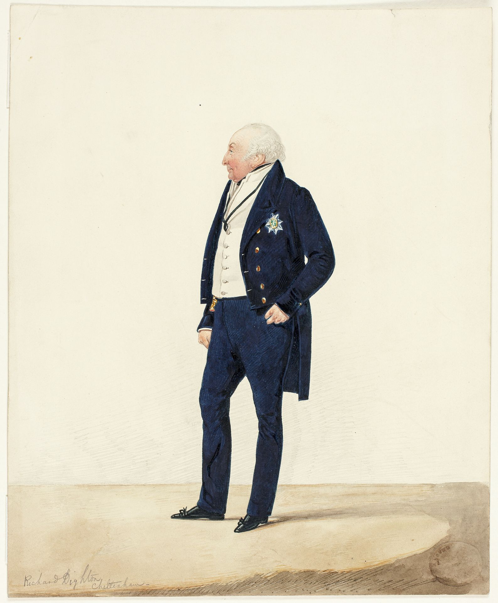 Sir James Stuart of Coltness by Richard Dighton