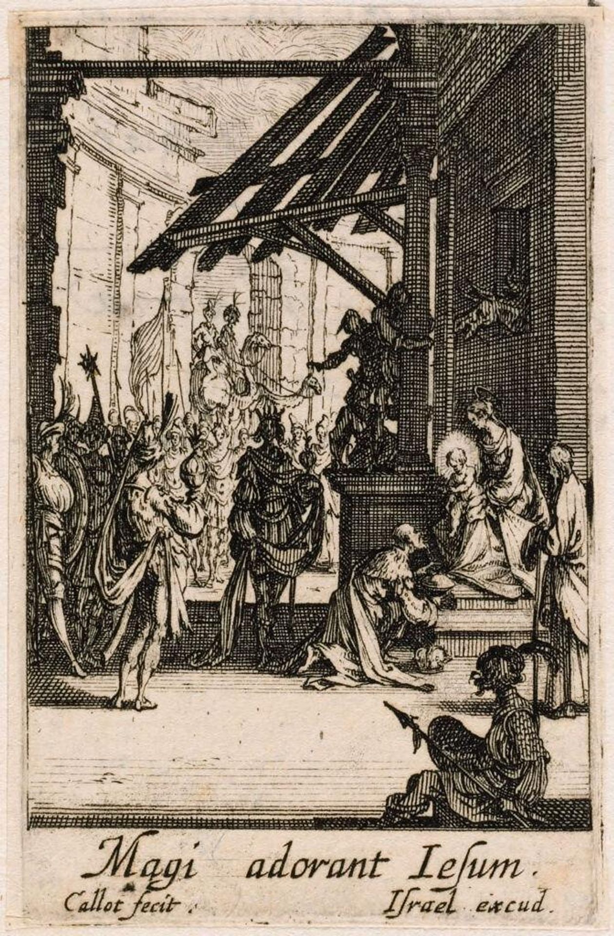 Adoration of the Magi by Jacques Callot