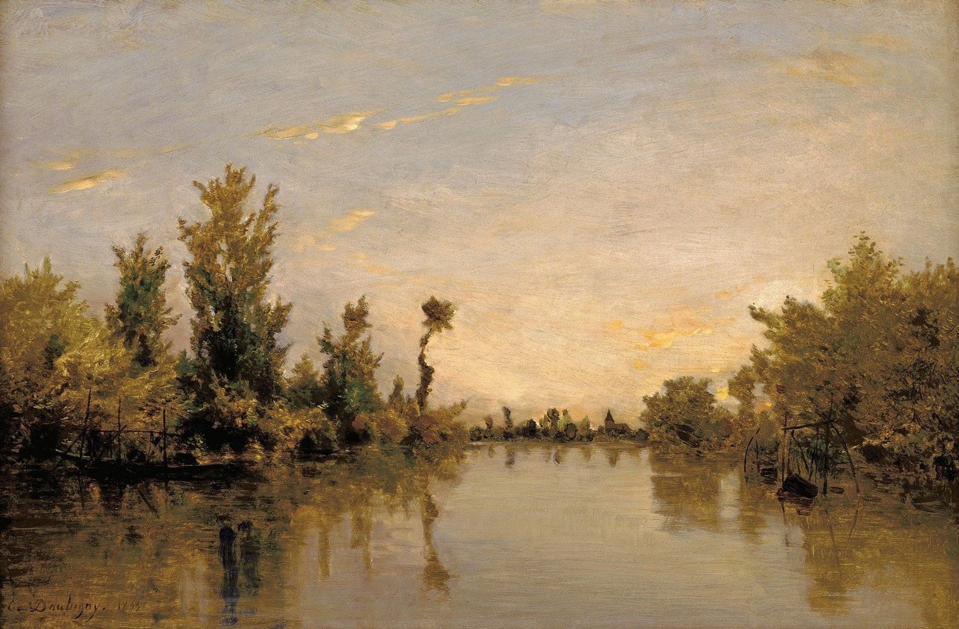 Banks of the Seine by Charles François Daubigny