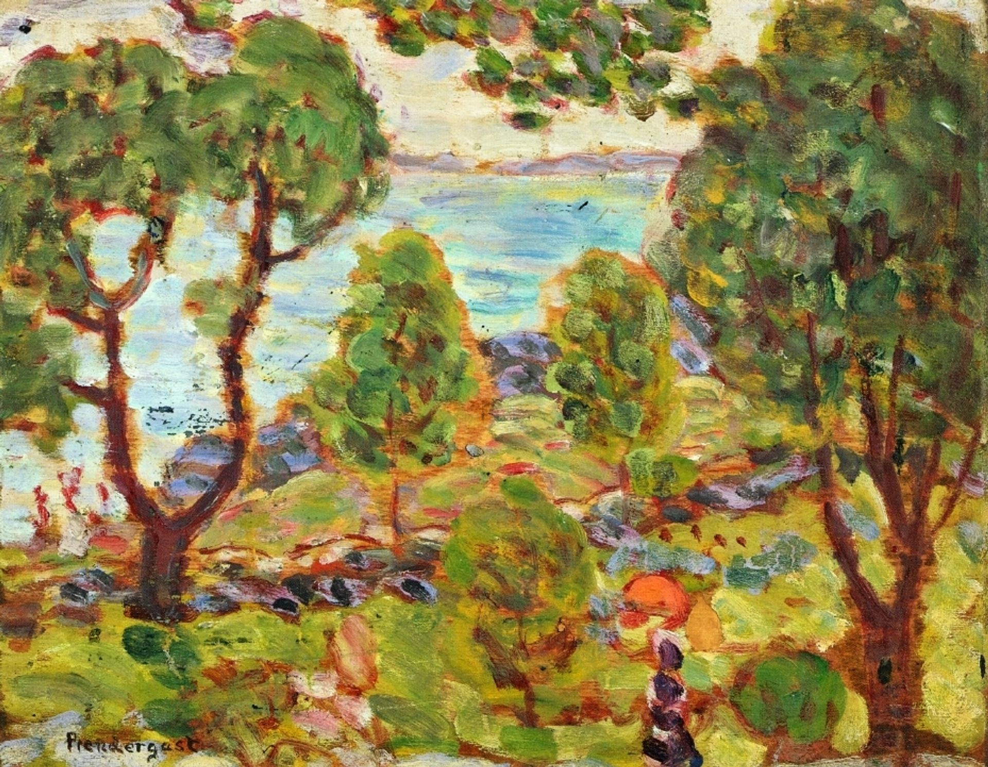Seashore by Maurice Prendergast