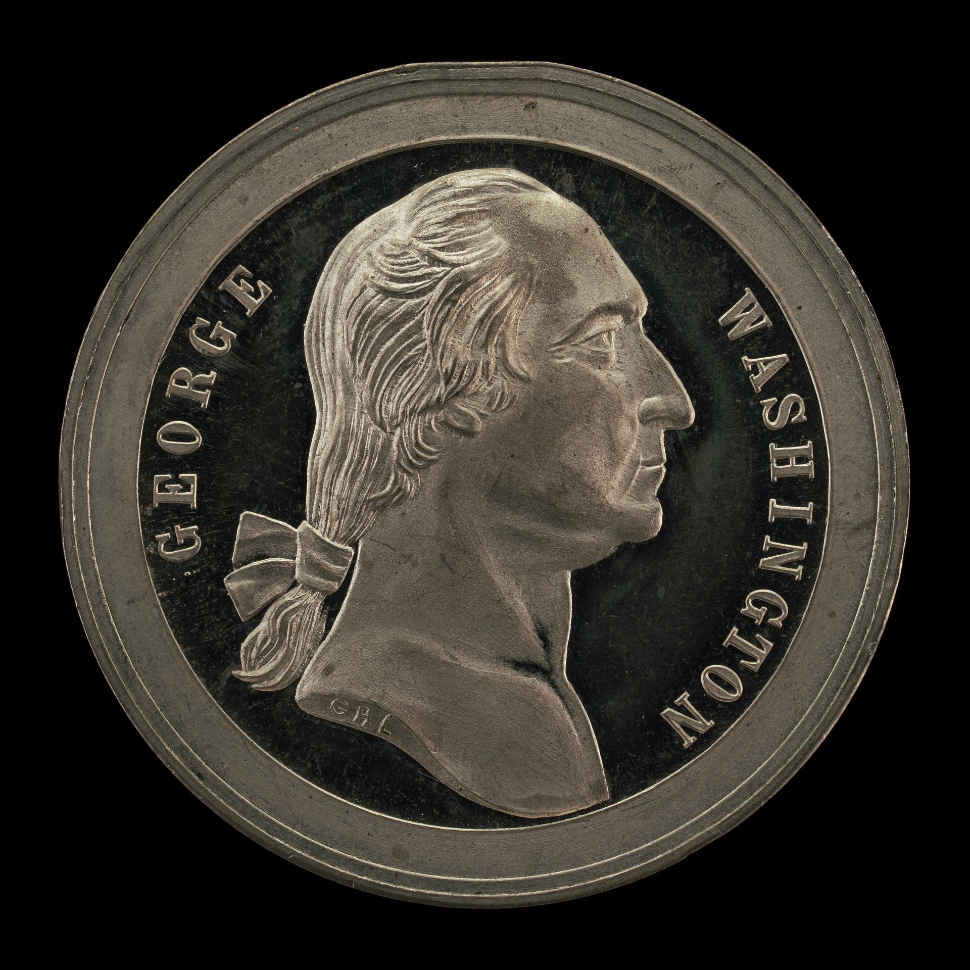 George Washington Inaugural Centennial Medal [obverse] by George Hampden Lovett