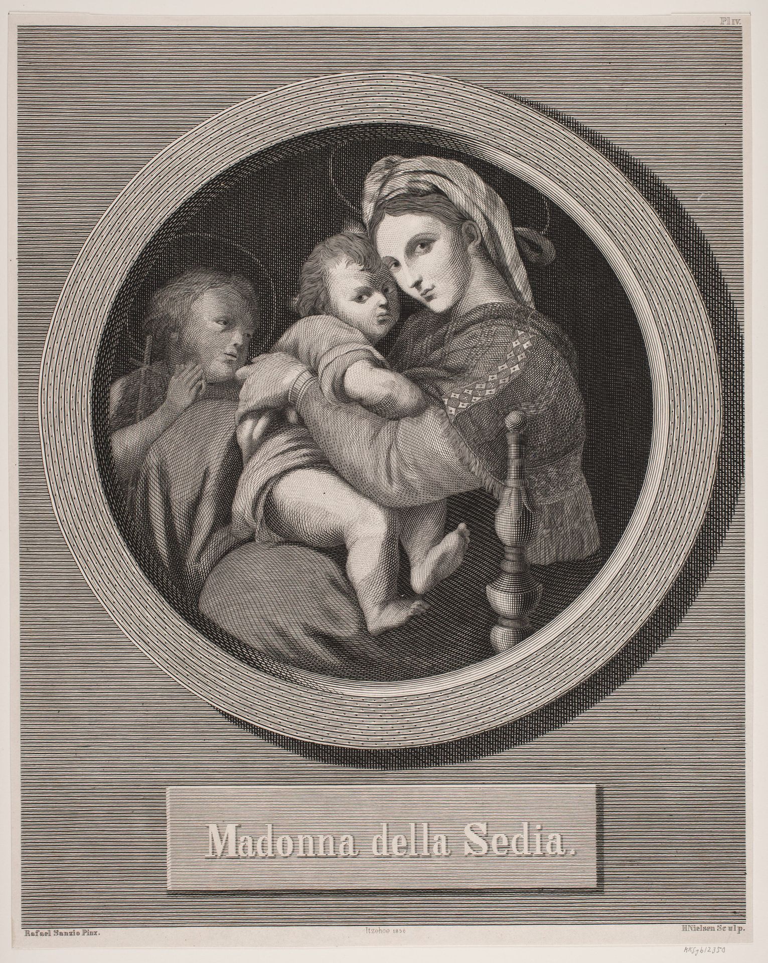 Madonna della sedia by H. Nielsen