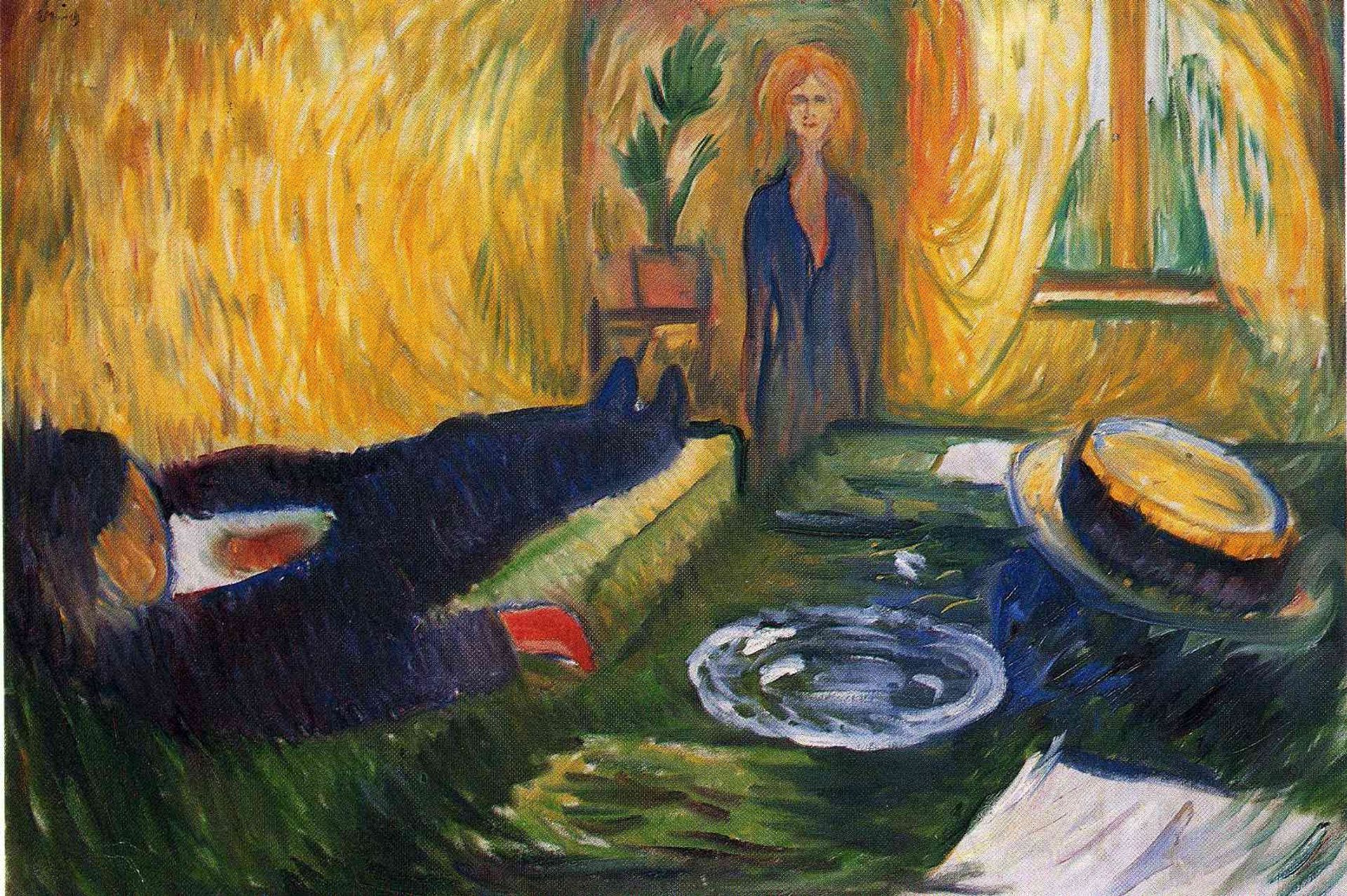 The Murderess by Edvard Munch