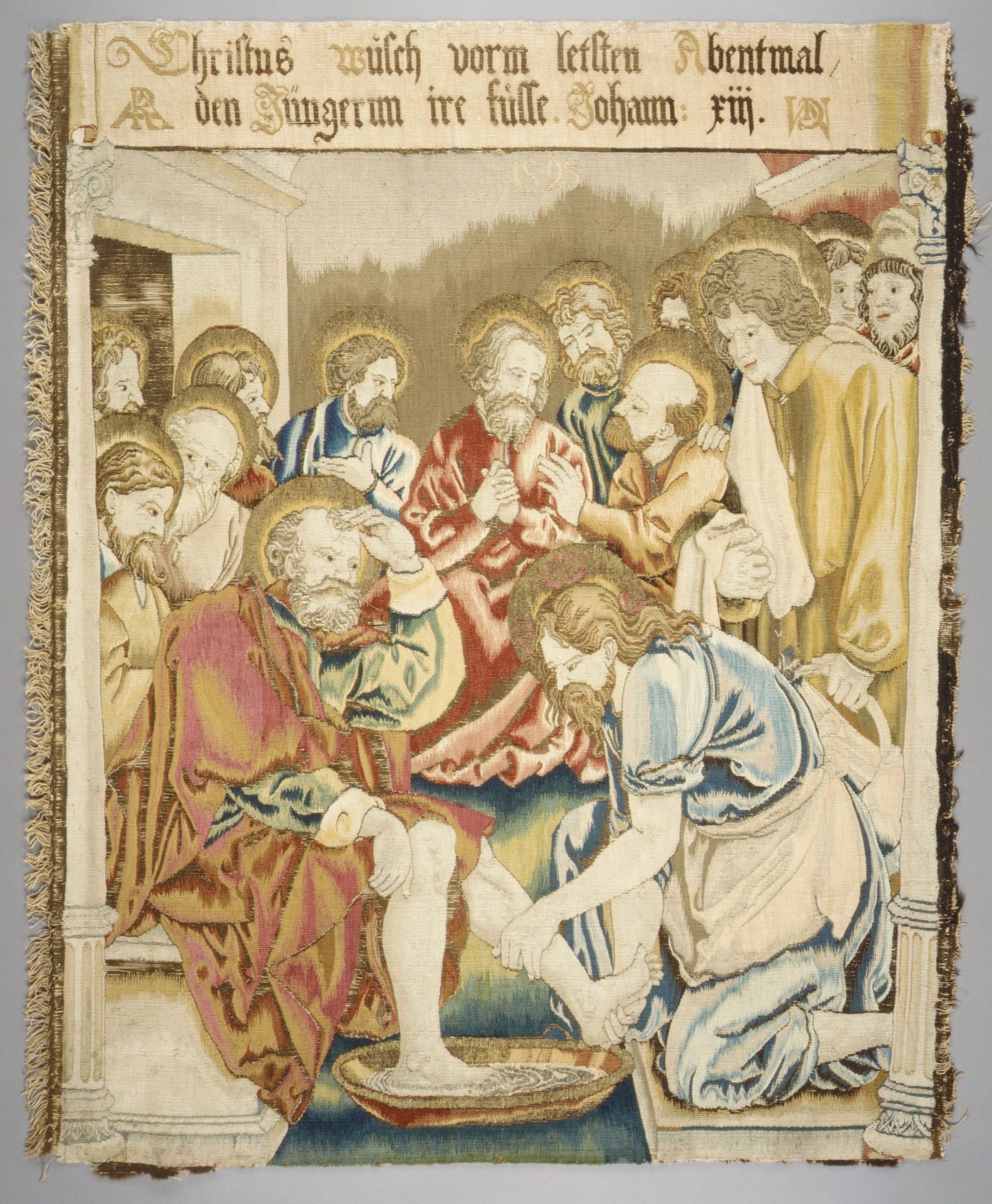 Christ Washing the Feet of His Disciples from a set of The Passion by Albrecht Durer