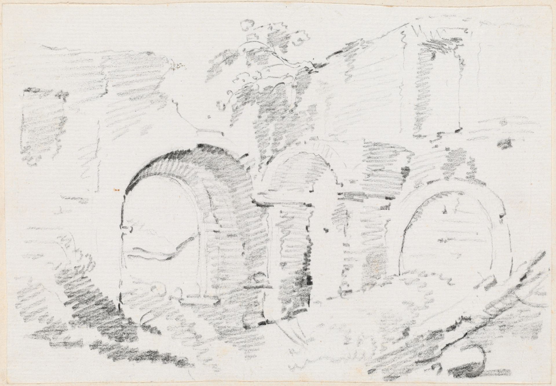 Roman Walls by Joseph Marie Vien