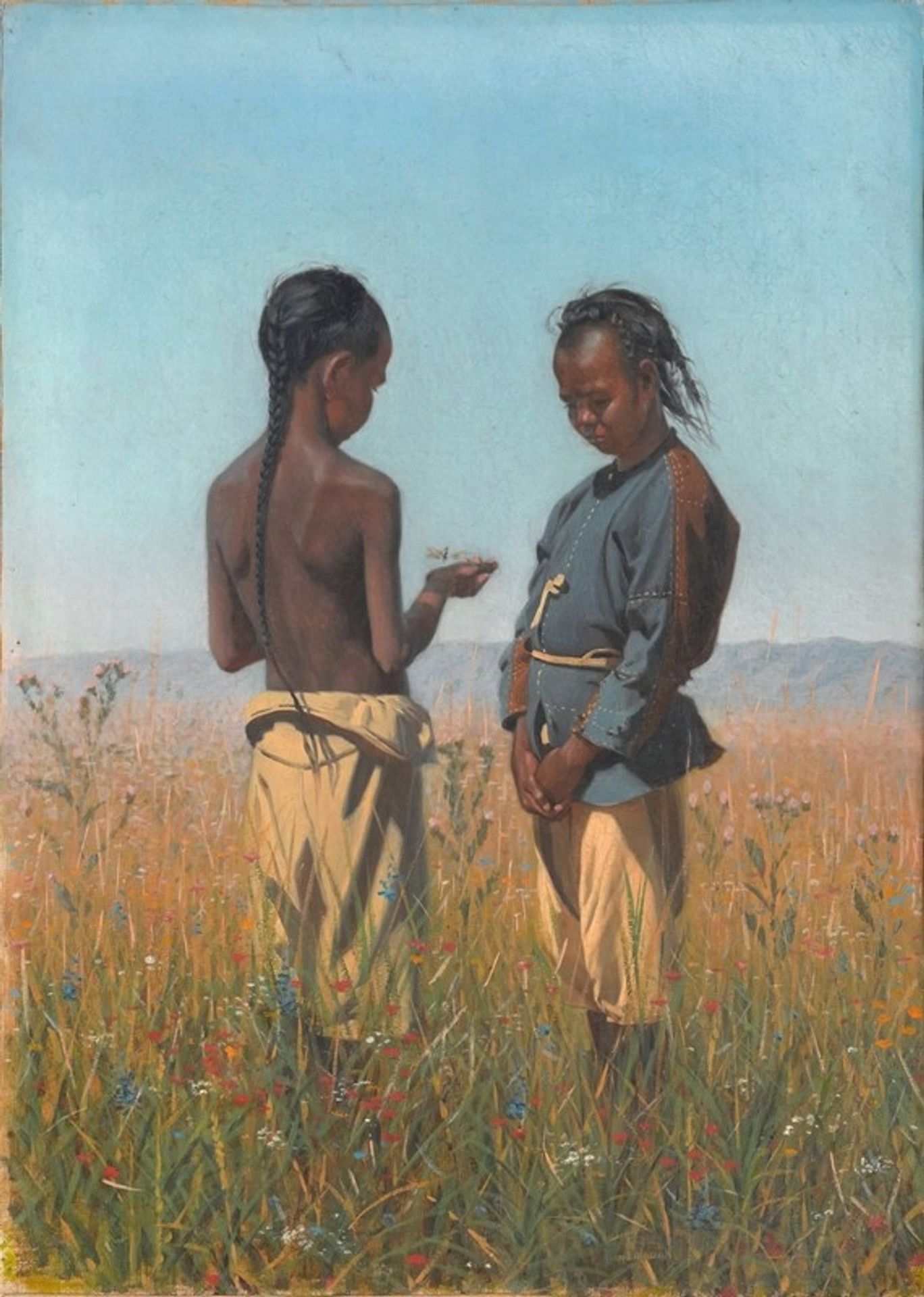 Children of the Solon tribe by Vasily Vereshchagin