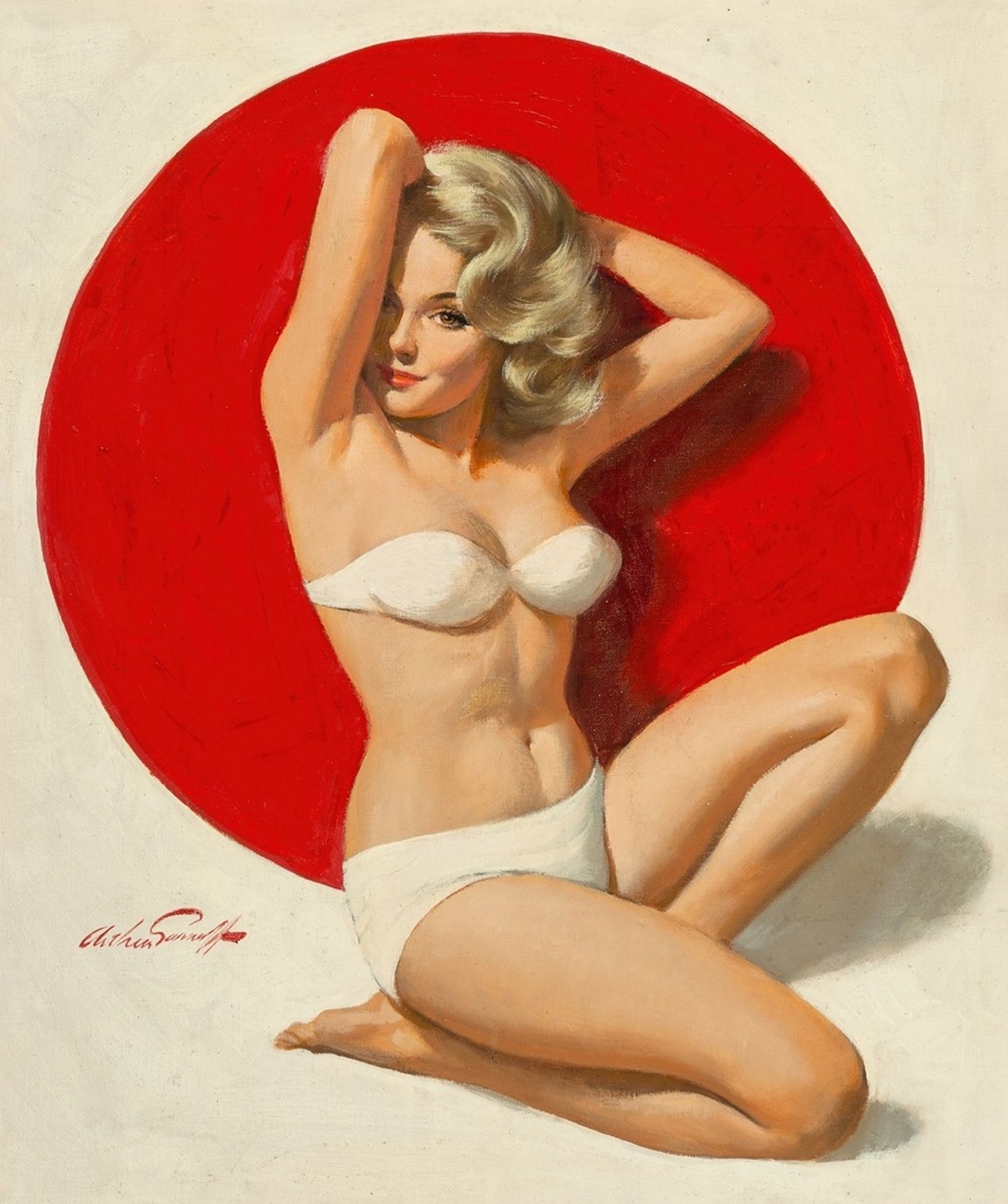 Blonde Pin-U by Arthur Saron Sarnoff