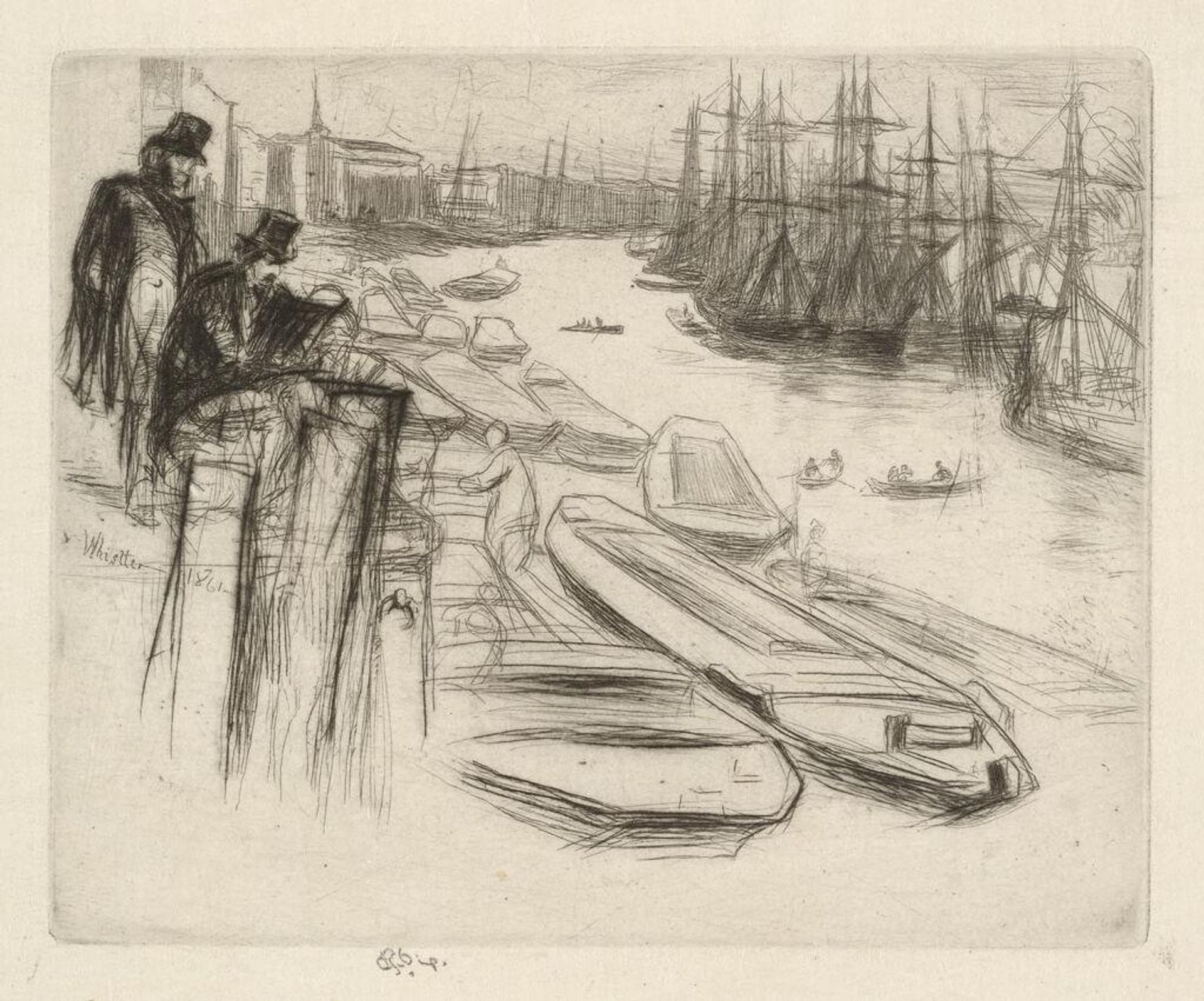 The Little Pool by James Abbott McNeill Whistler