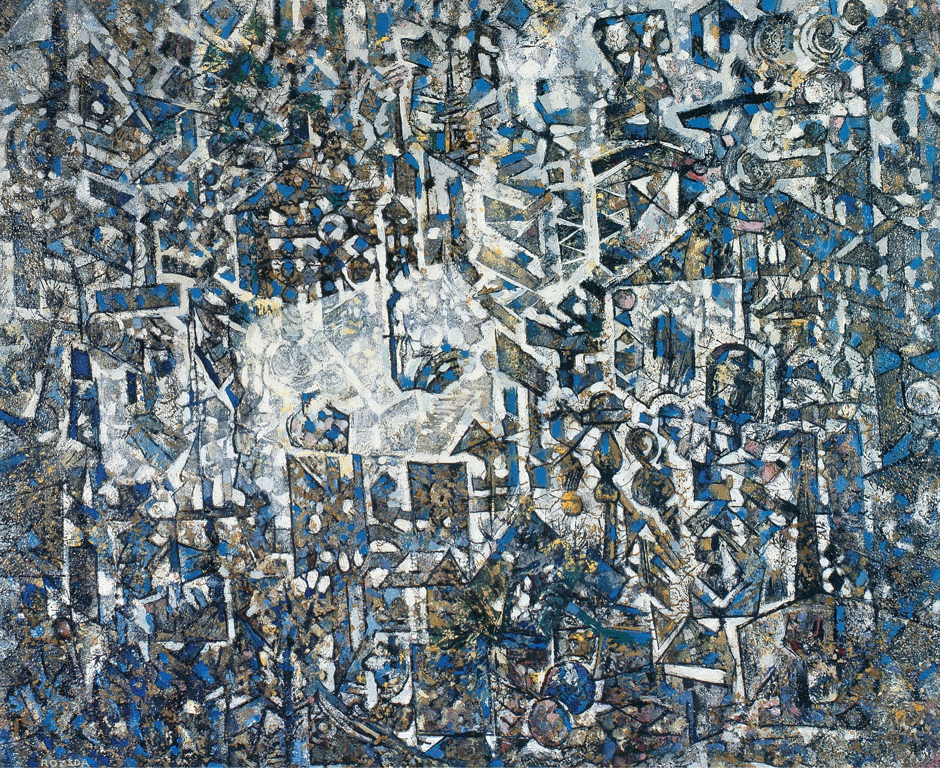 Saphirogramme by Endre Rozsda