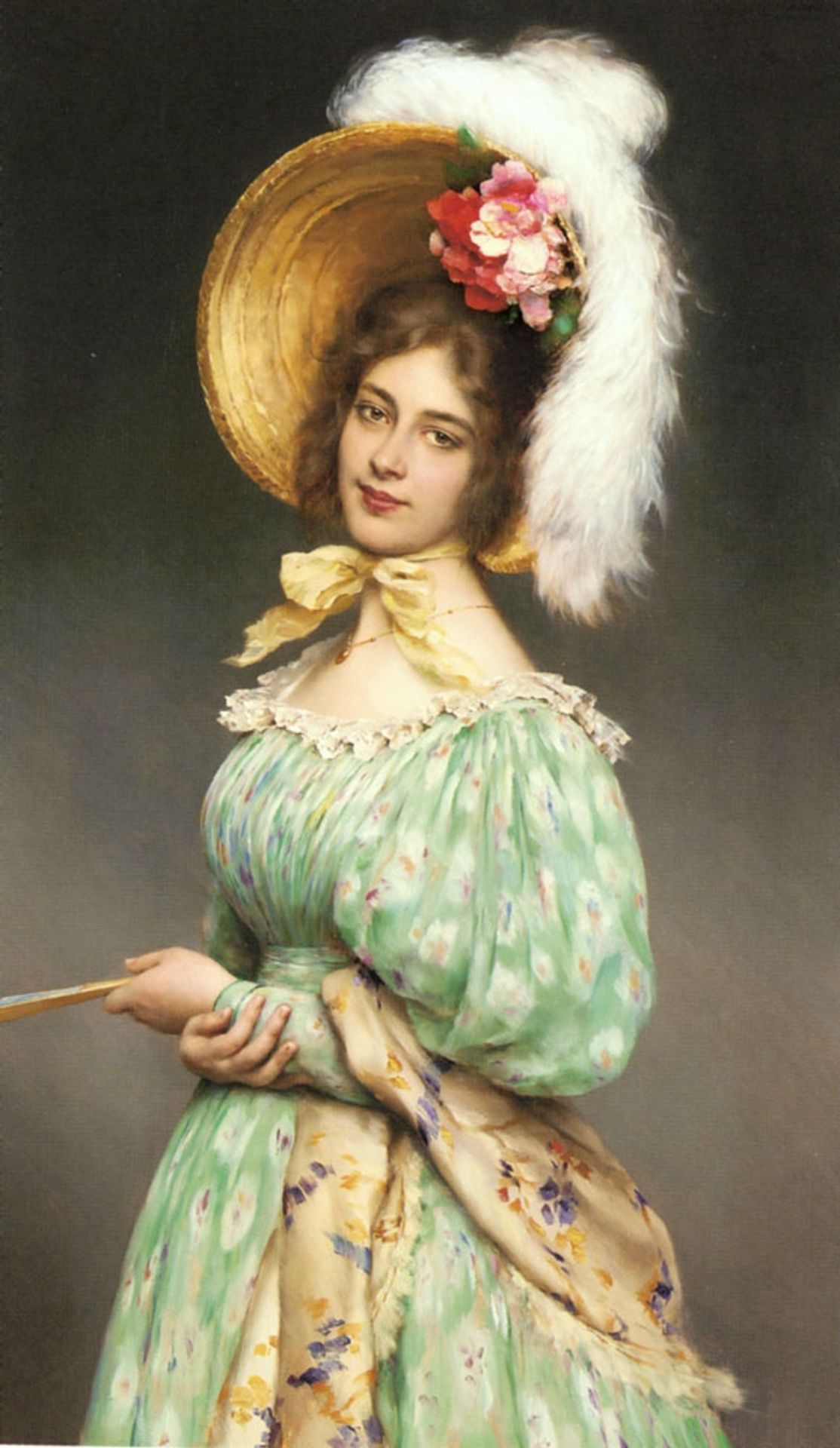 Musette by Eugene de Blaas