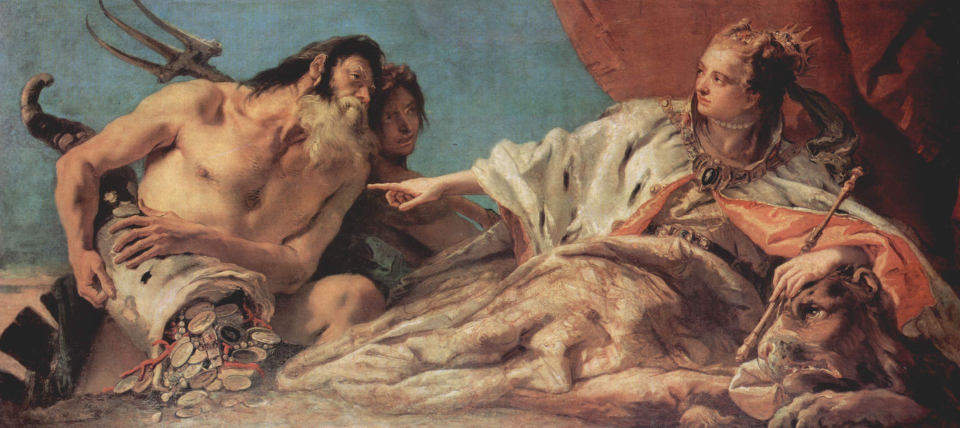 Neptune Offering Gifts to Venice by Giovanni Battista Tiepolo