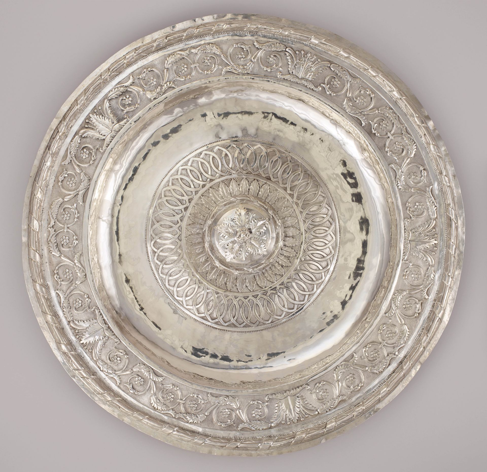 Passover seder plate by Pacifico Levi