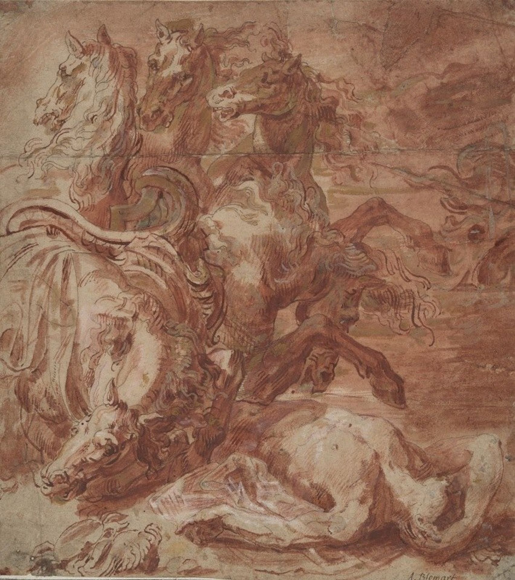 Hippolytus by Abraham Bloemaert