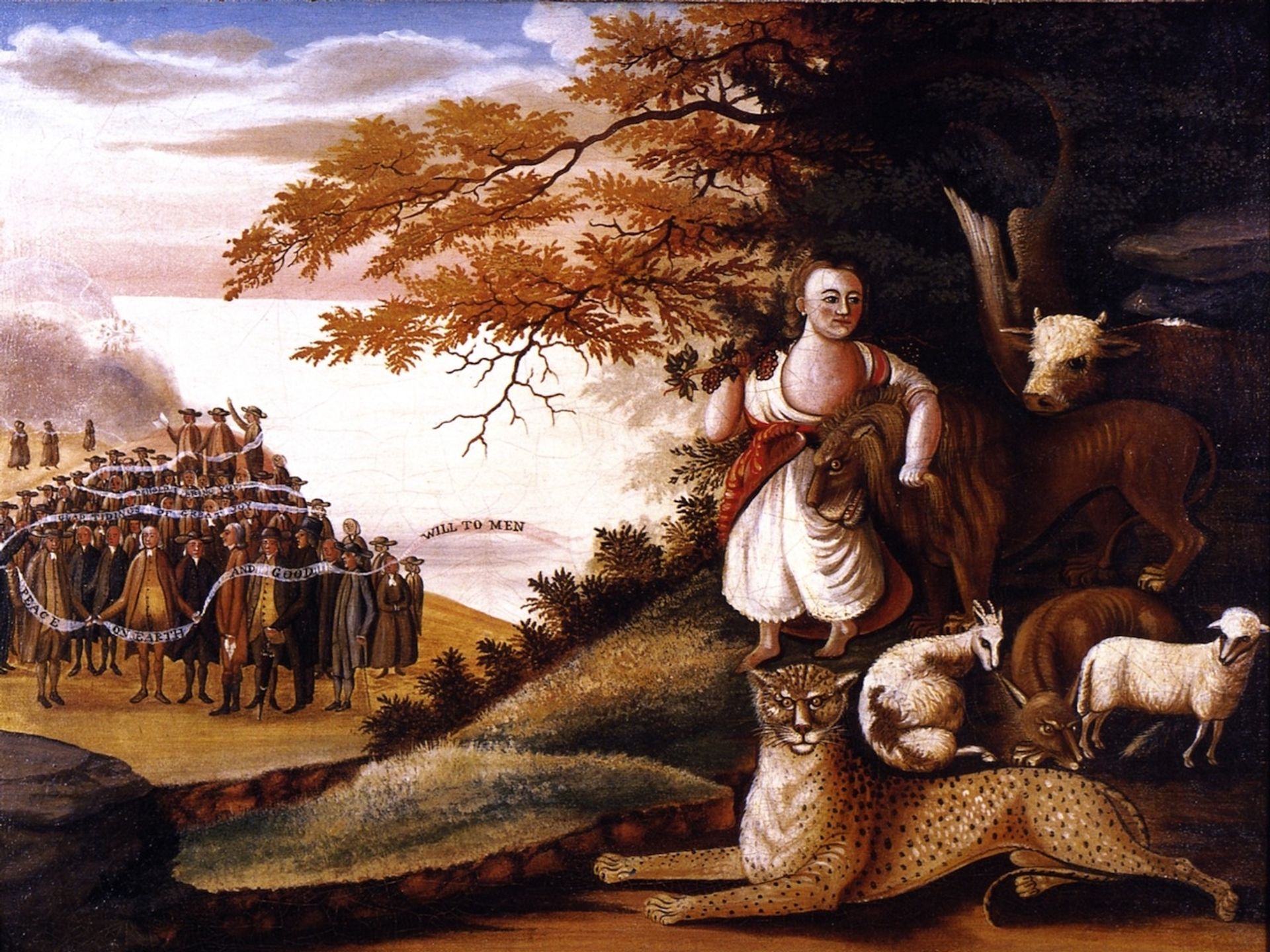 Peaceable Kingdom by Edward Hicks