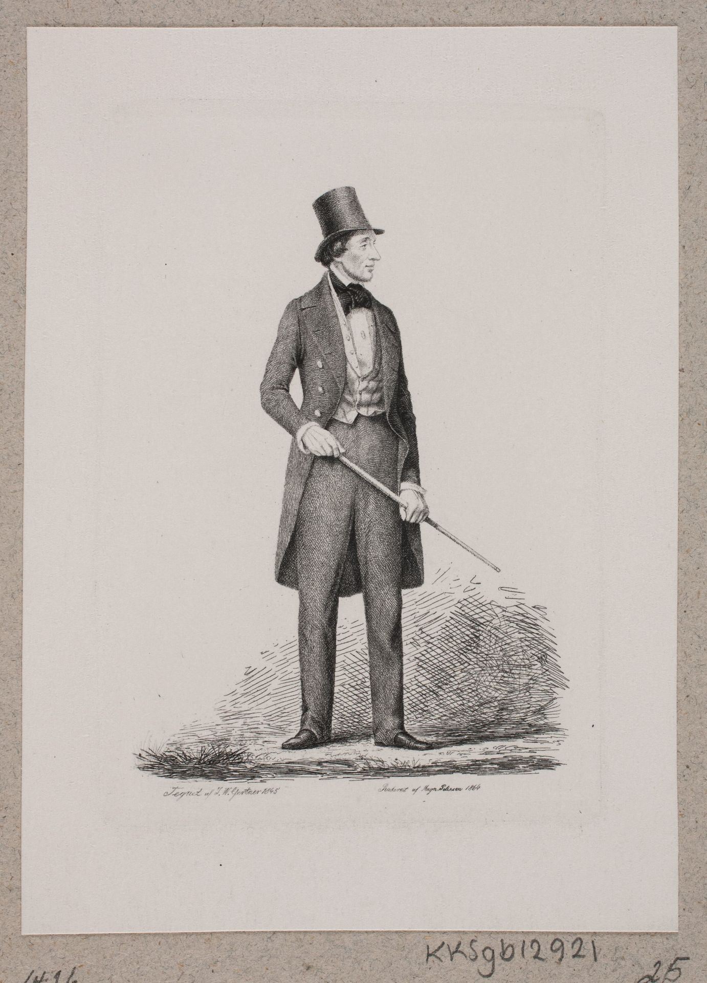 H. C. Andersen by Julius Magnus-Petersen