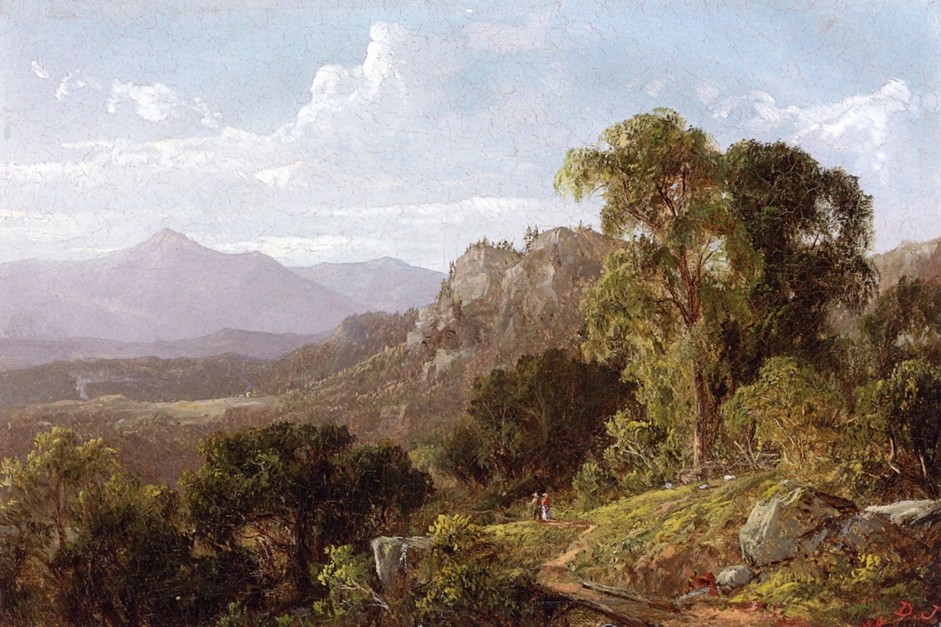 In the White Mountains by David Johnson
