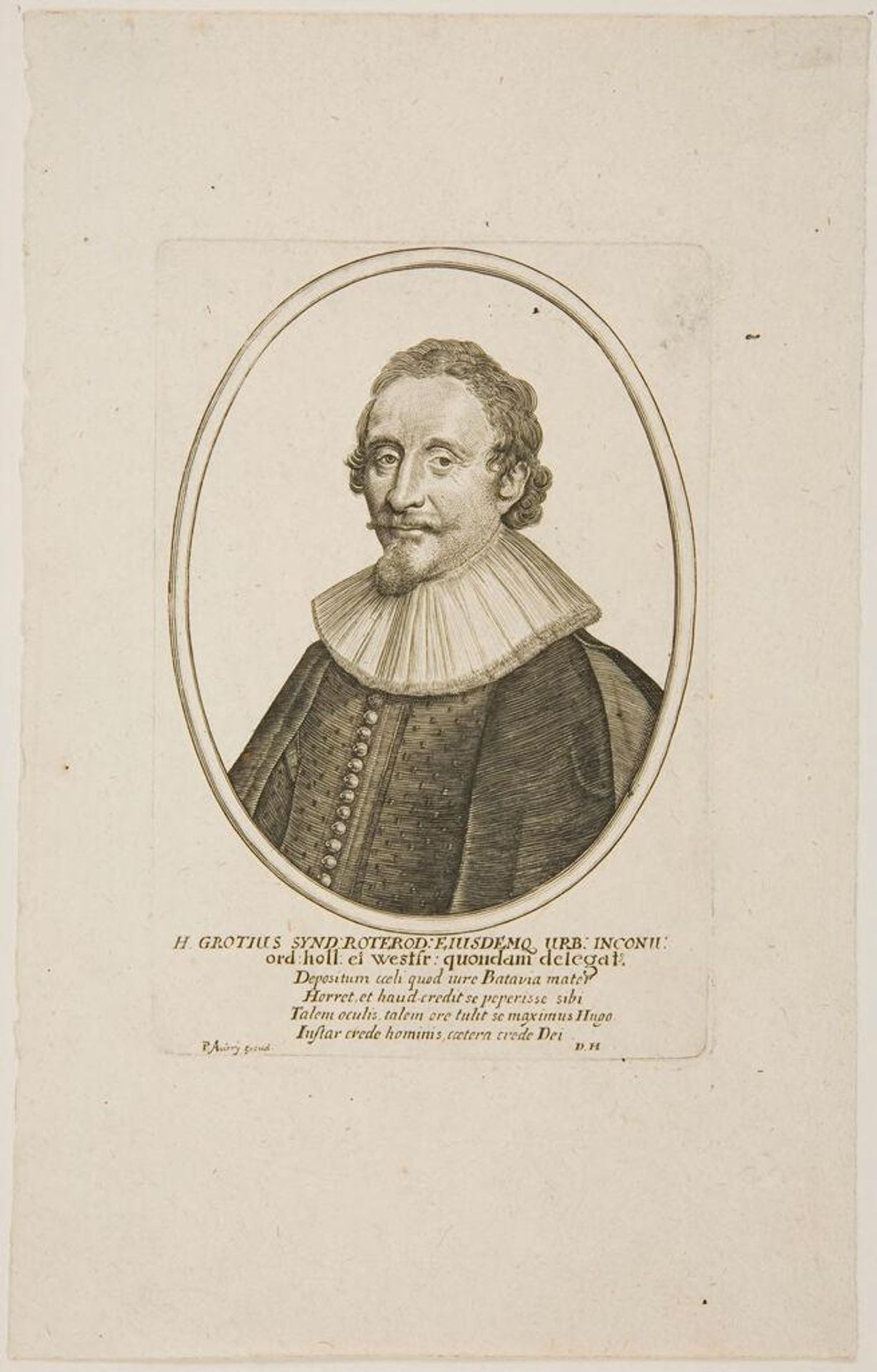 Hugo Grotius by Peter Aubry