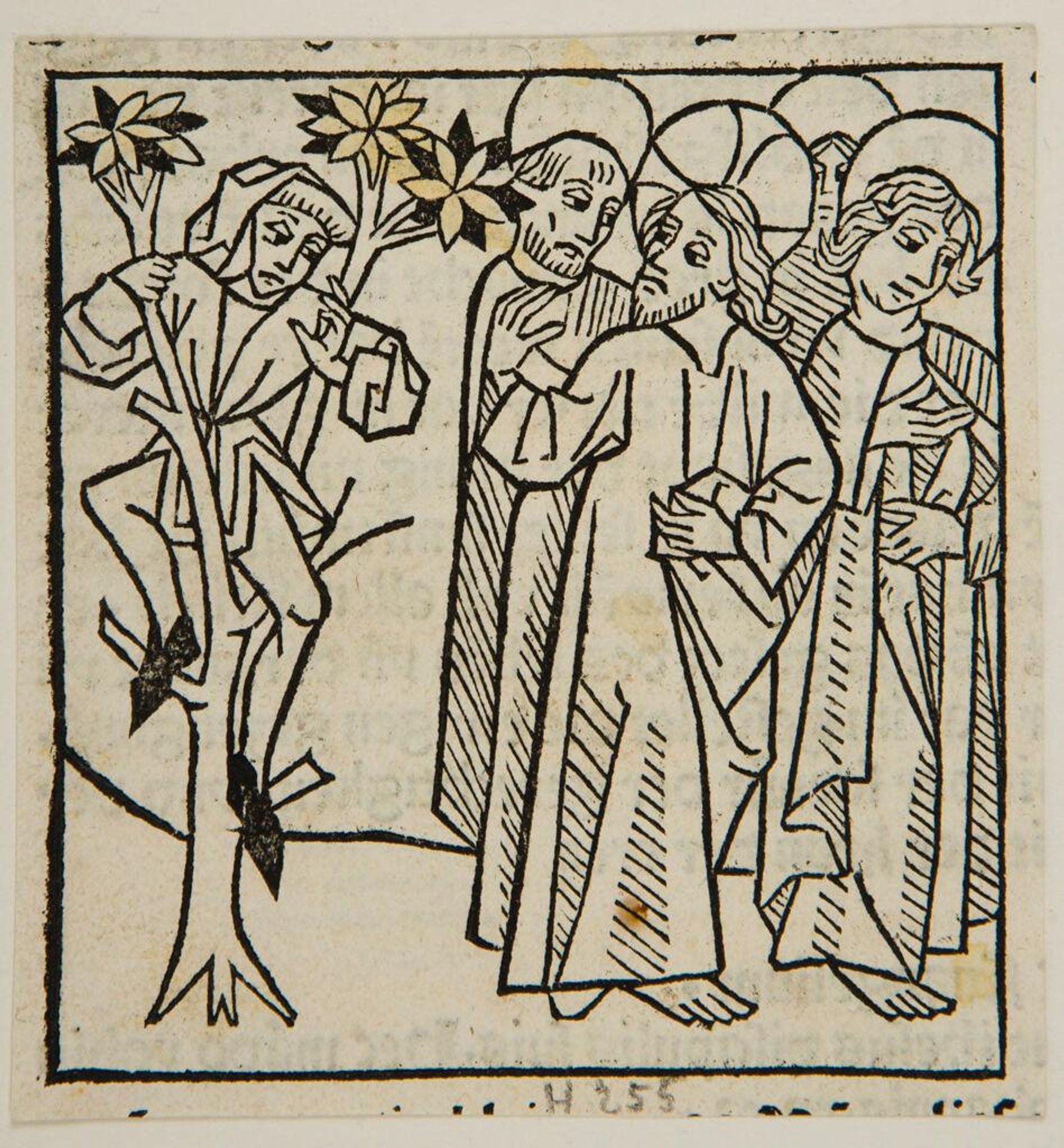 Christ with Zaccheus the Tax Collector by Anonymous
