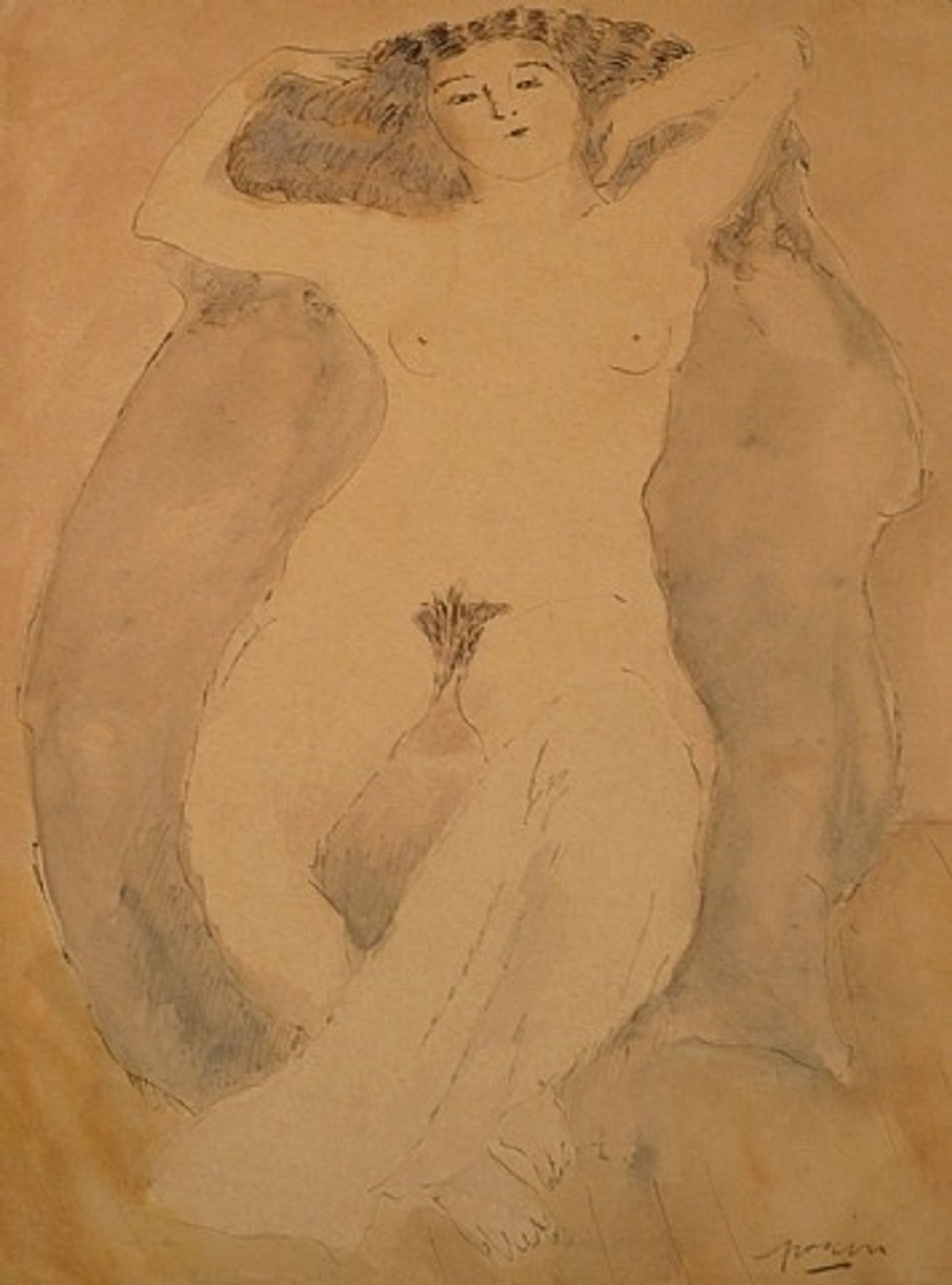 Clara by Jules Pascin