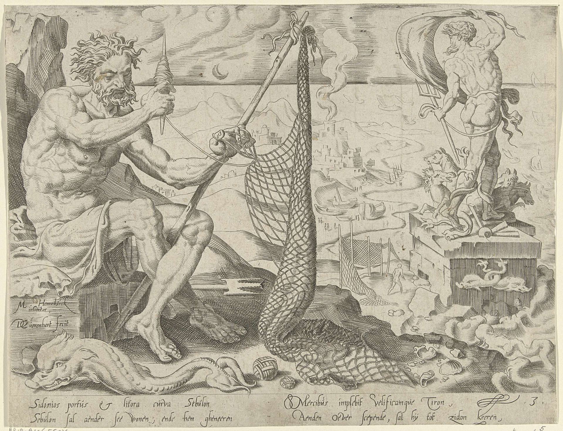 Zebulon by Dirck Volckertsz Coornhert