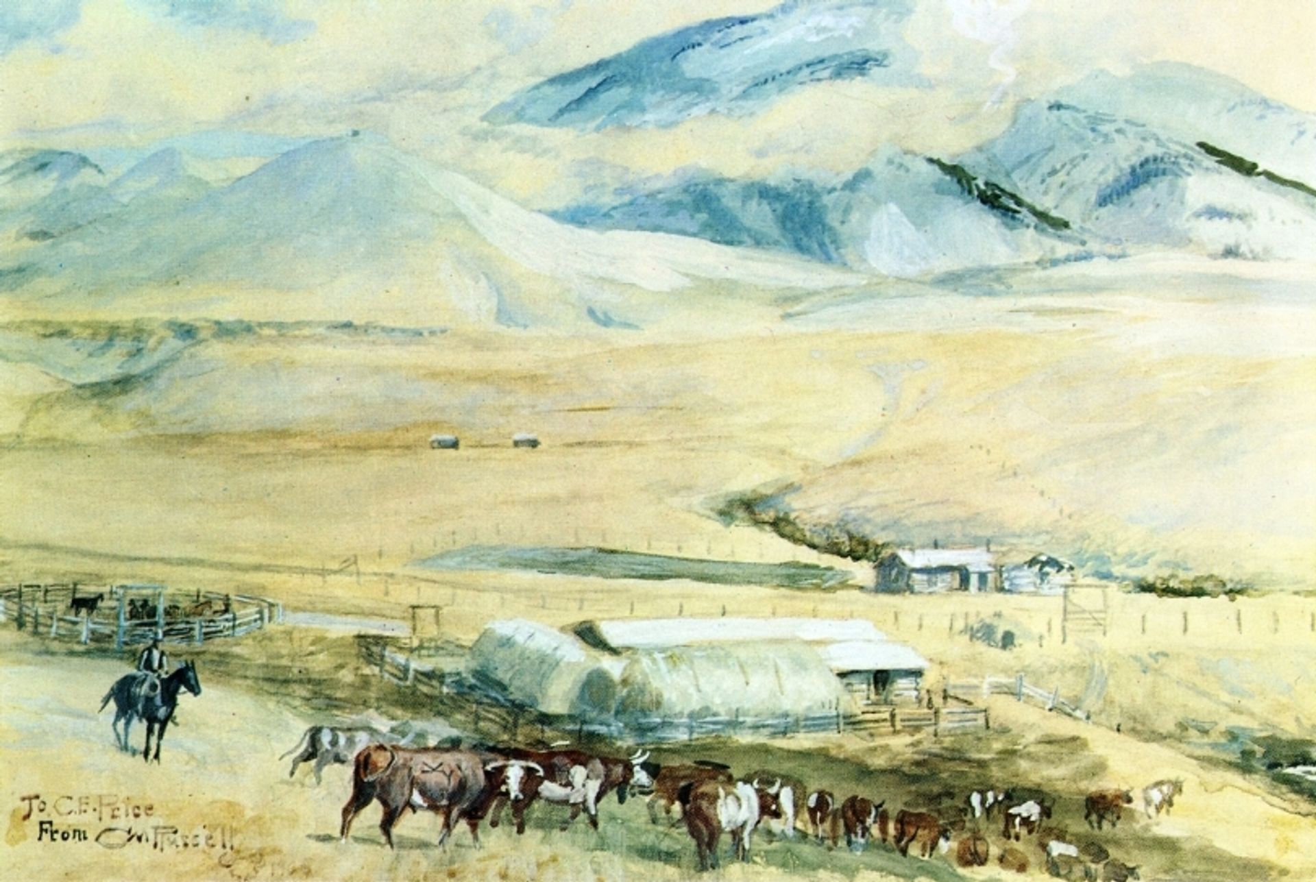 The Lazy K Y by Charles M. Russell