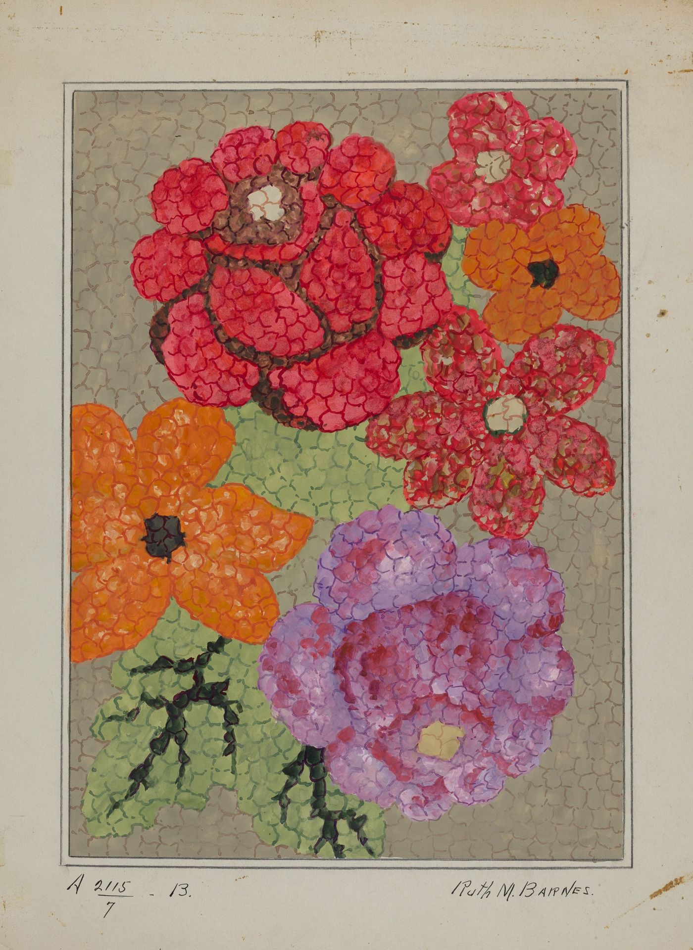 Hooked Rug by Barnes