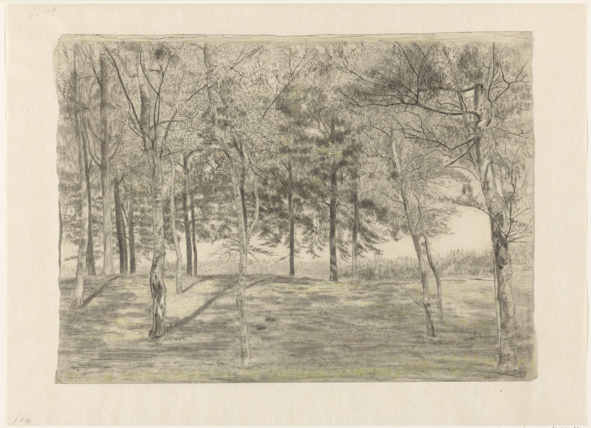 Bosgezicht bij Doorn by Cornelis Gerardus 't (1791-1871) Hooft