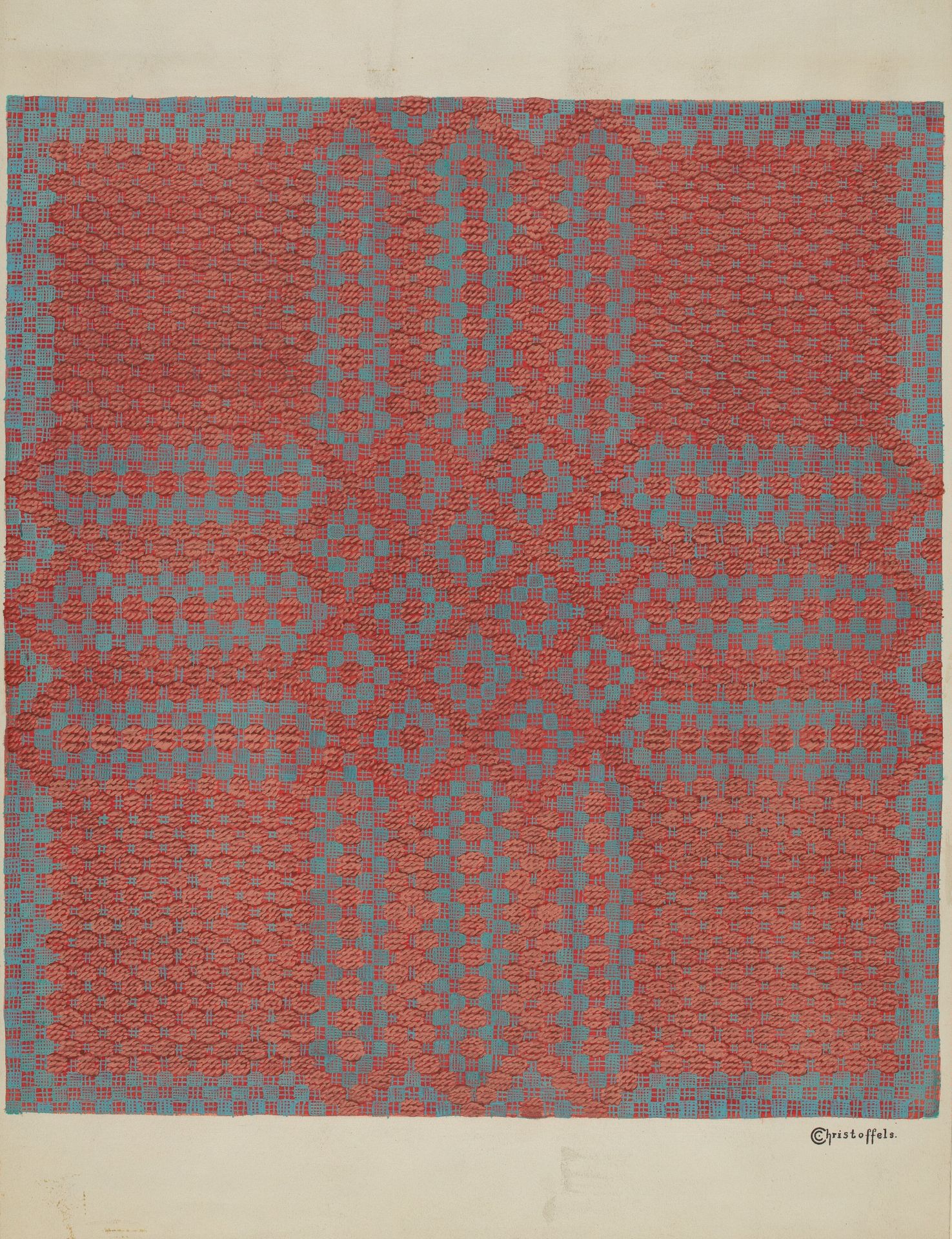 Coverlet by Cornelius Christoffels