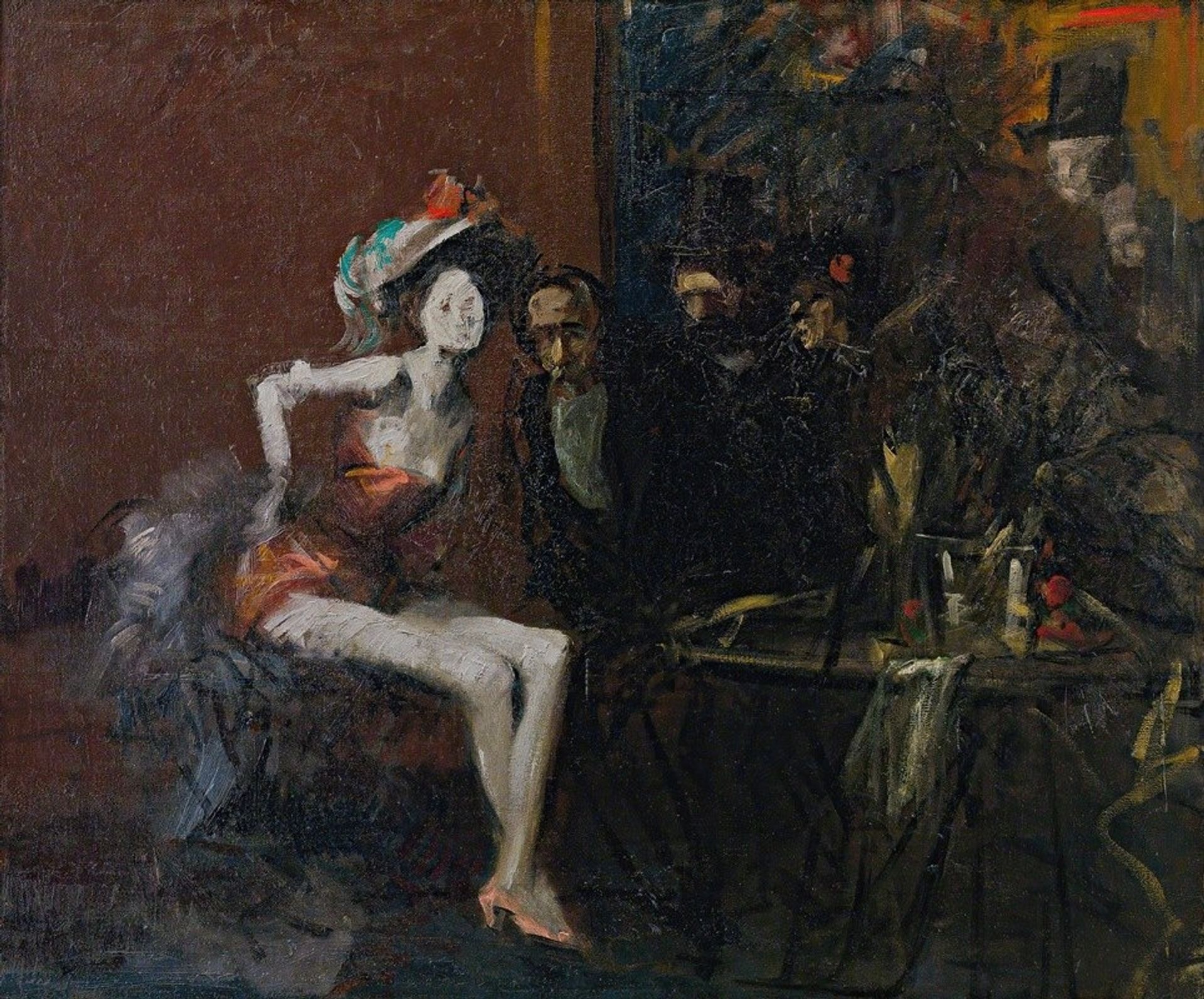 Au Café by Jean-Louis Forain