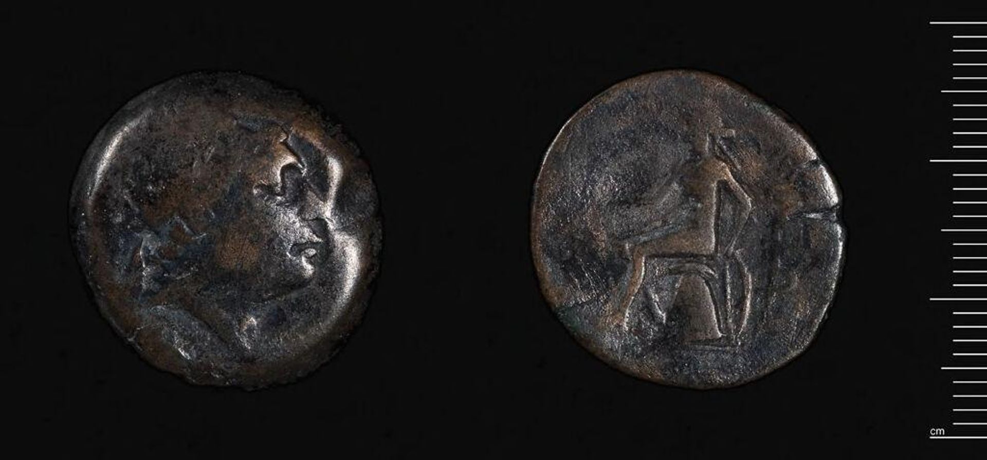 Coin of Antiochos III, the Great of Syria, Ecbatana? by Antiochos III the Great