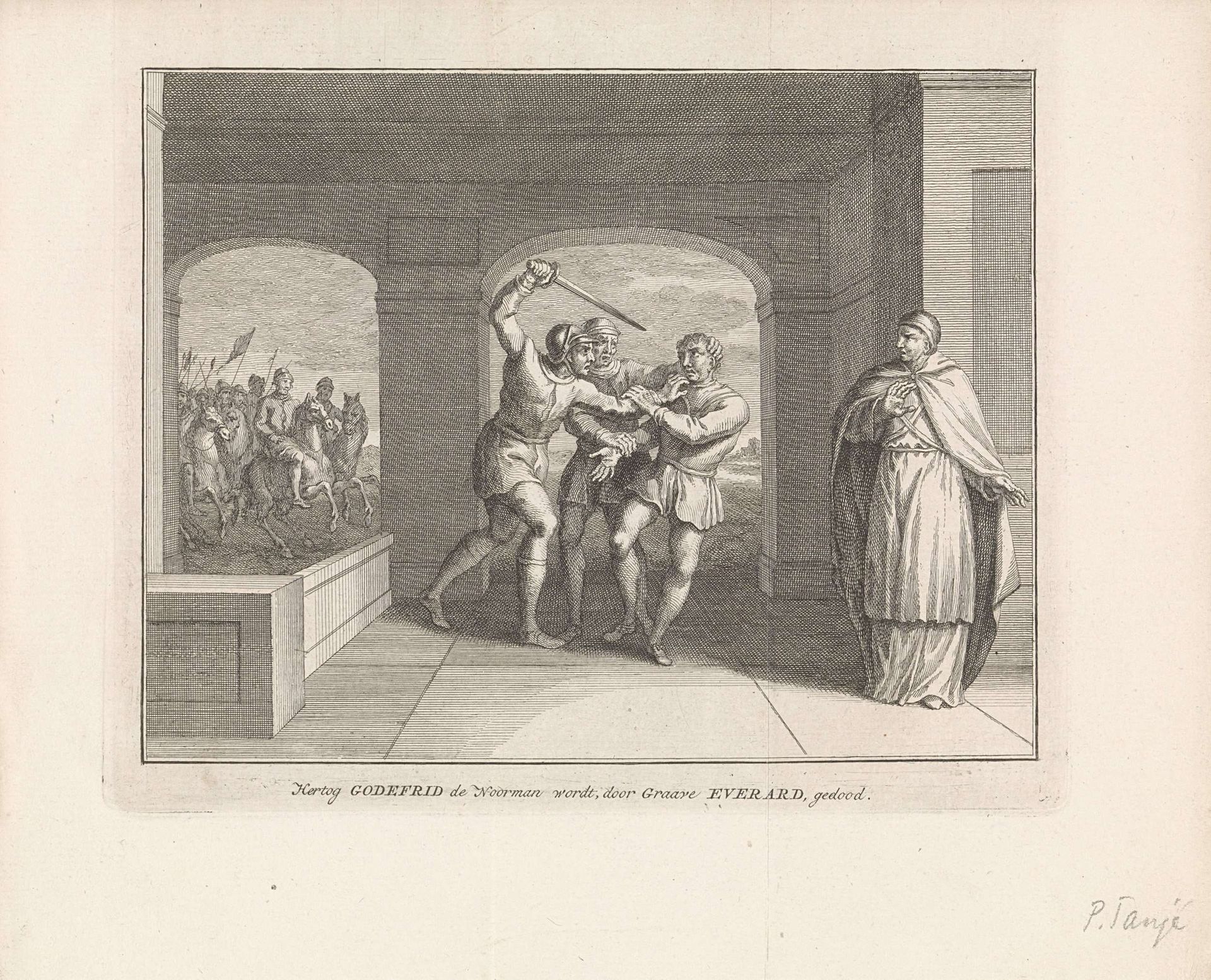Moord op Godfried de Noorman, 885 by Anonymous