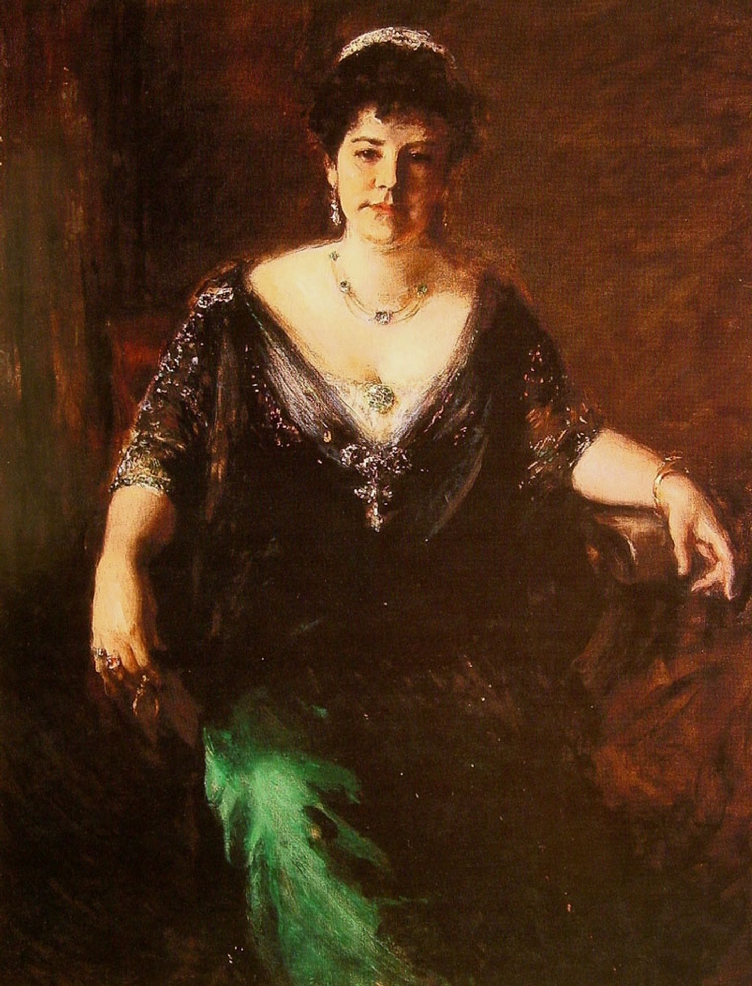Portrait of Mrs. William Merritt Chase by William Merritt Chase