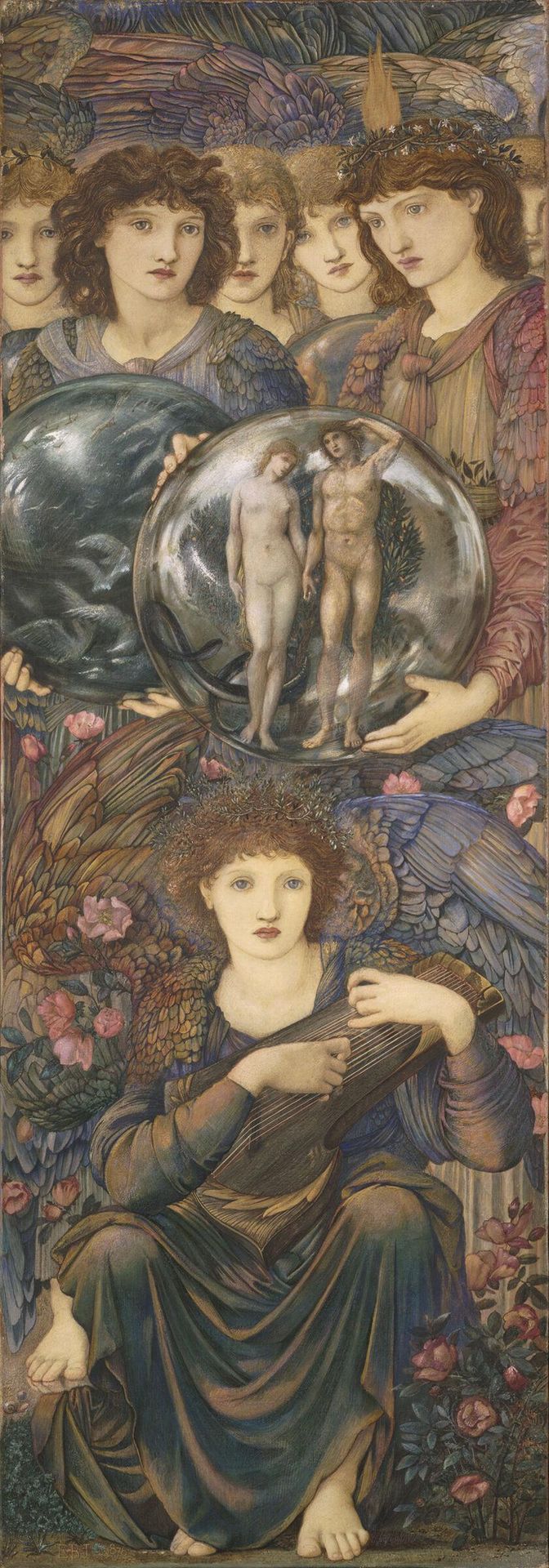 The Days of Creation: The Sixth Day by Edward Burne-Jones
