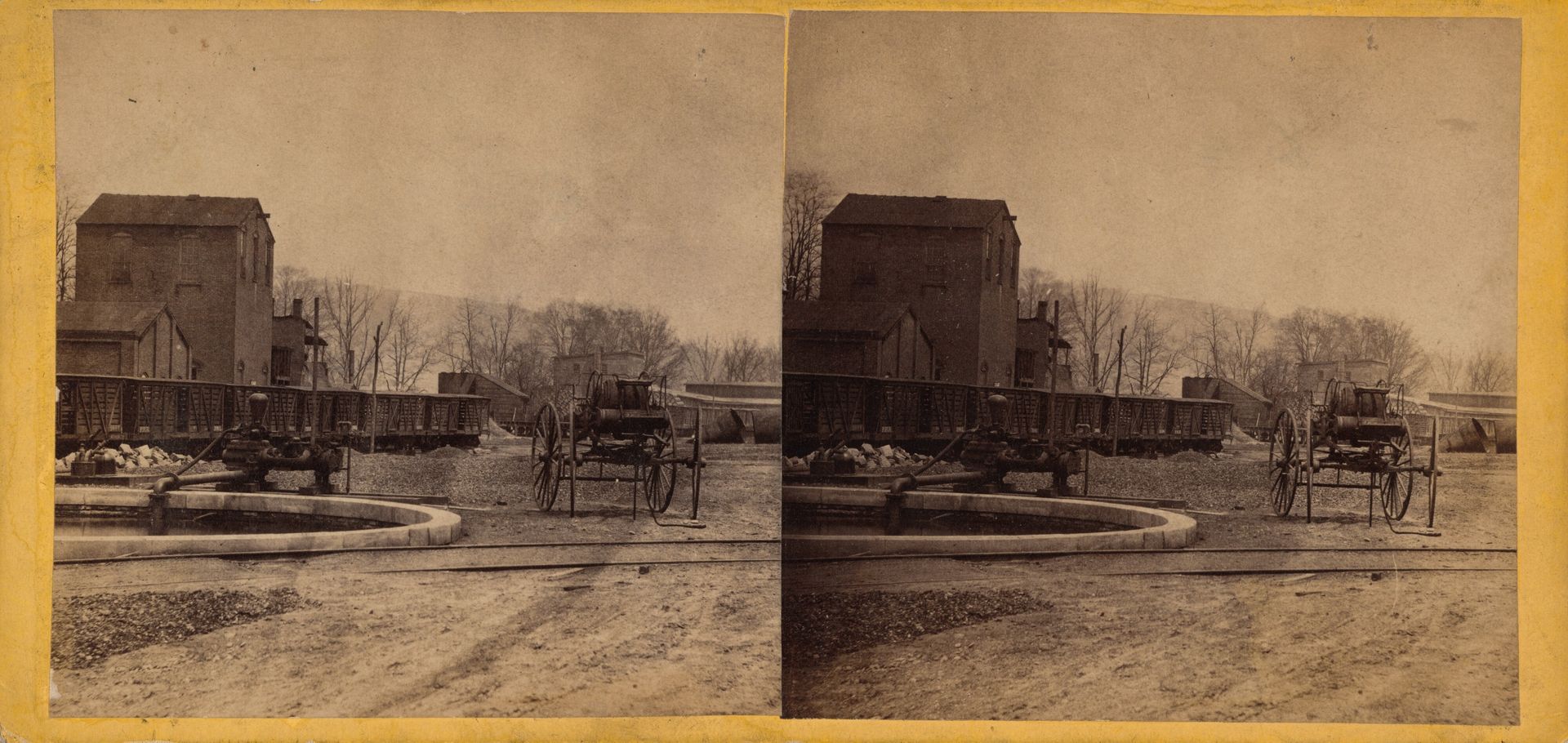 Fire Department & Reservoir, Clark & Sumner, Standard Petroleum Refinery, Pittsburg, Pennsylvania by Thomas H. Johnson