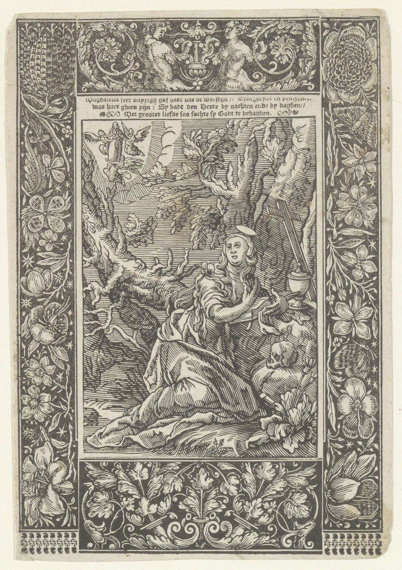 Boetvaardige H. Maria Magdalena by Christoffel van (II) Sichem