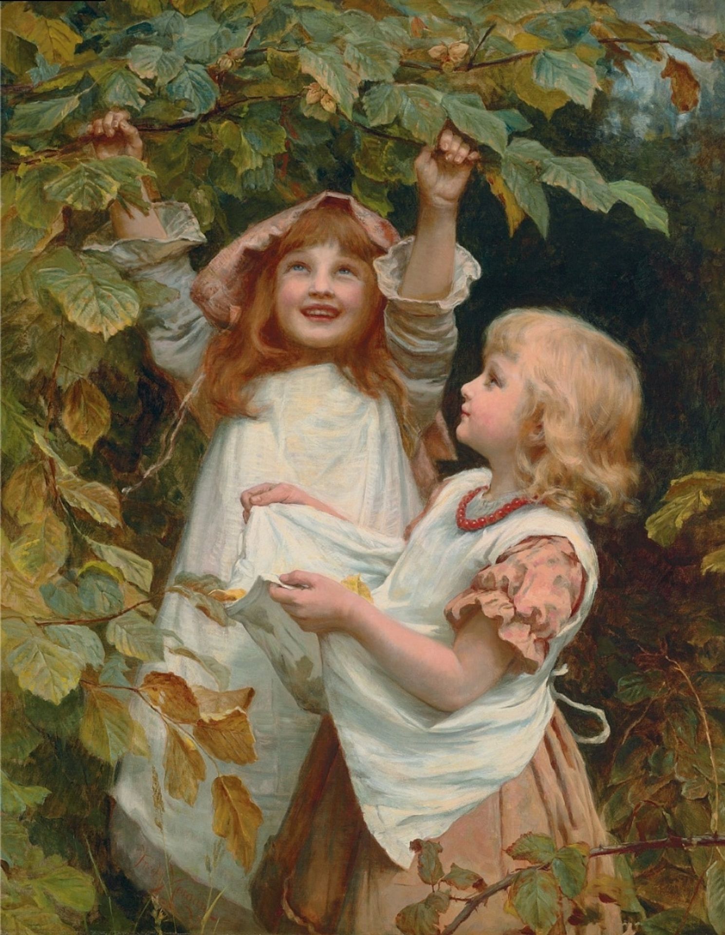 Nutting by Frederick Morgan