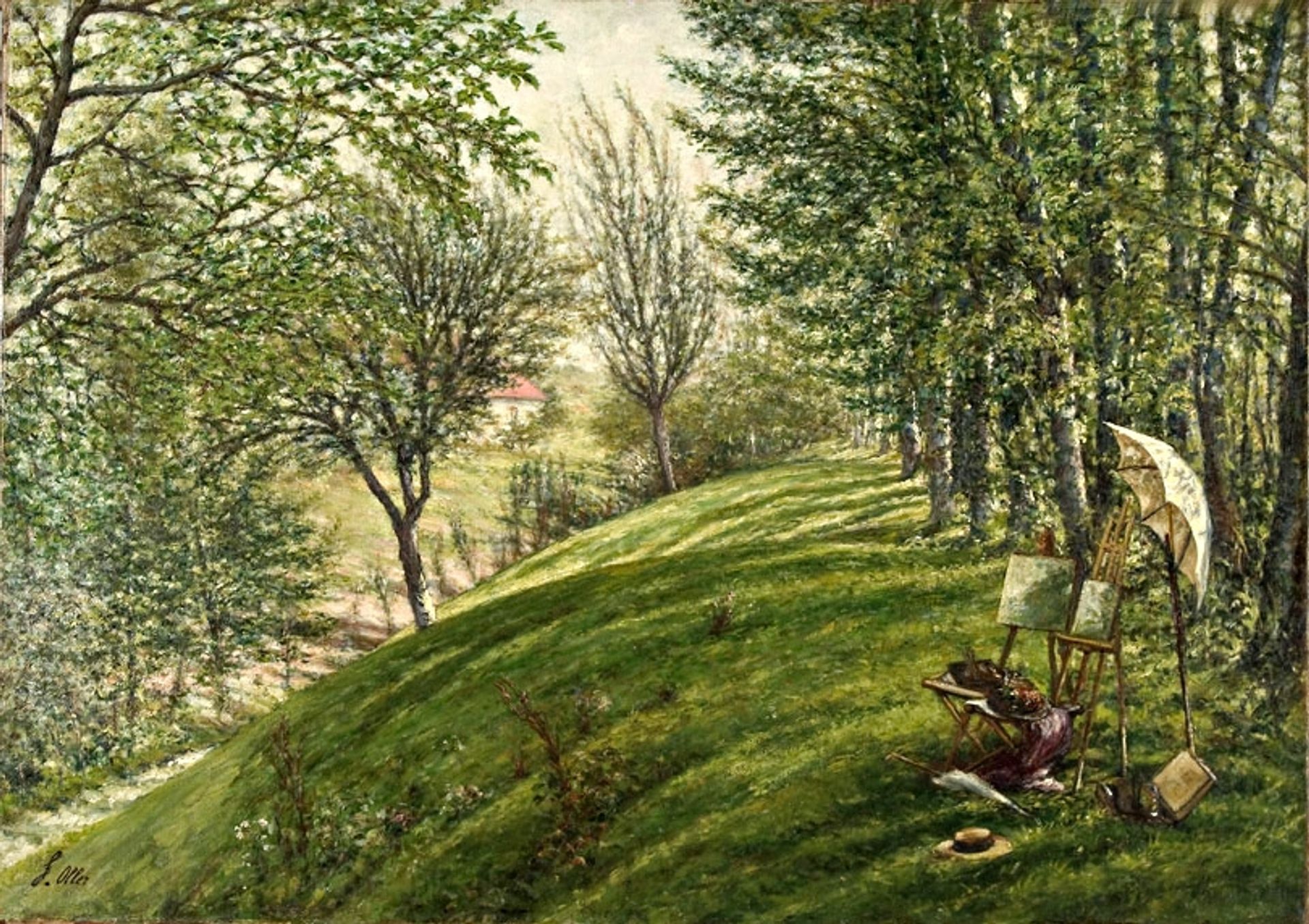 French Landscape I - Francisco Oller | Artera | AskArtera
